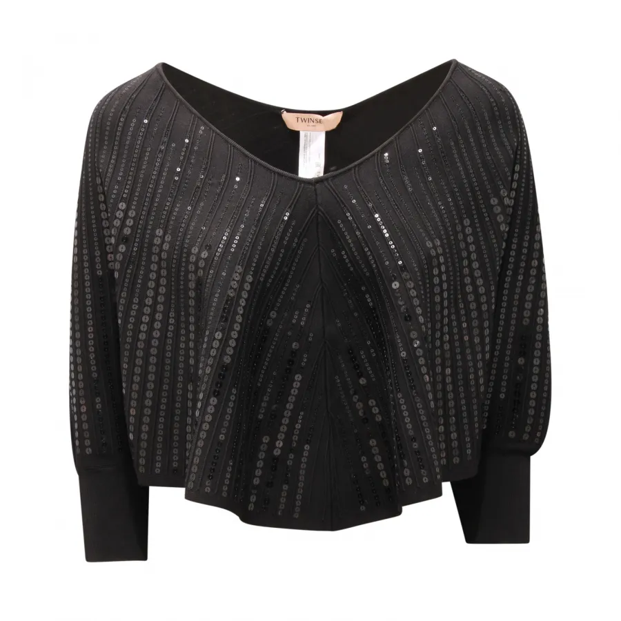 2671AQ maglia donna TWIN-SET woman t-shirt black