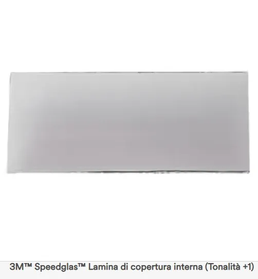 3M 7100080227 Speedglas Piastra di copertura interna, +1 gradazione, 428020 , 5 PZ