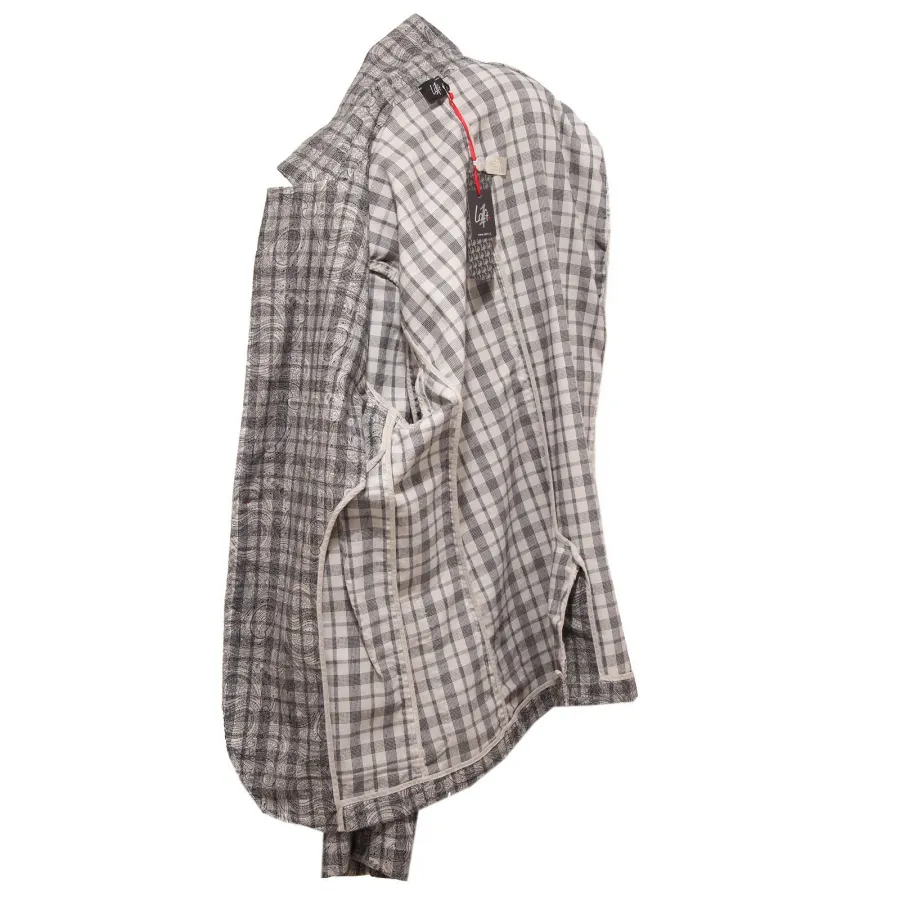 9979Q giacca uomo LOFT 1 giacche nero beige jacket men
