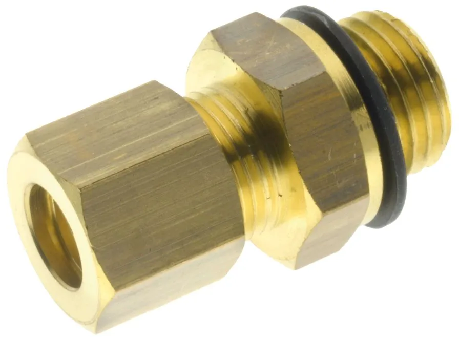 Adattatore in Ottone Diritto RS PRO, Metrico Femmina M14 - Maschio 1/8poll