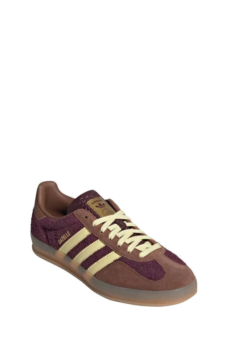 ADIDAS ORIGINALS GAZELLE INDOOR JI0324 MAROON/YEL