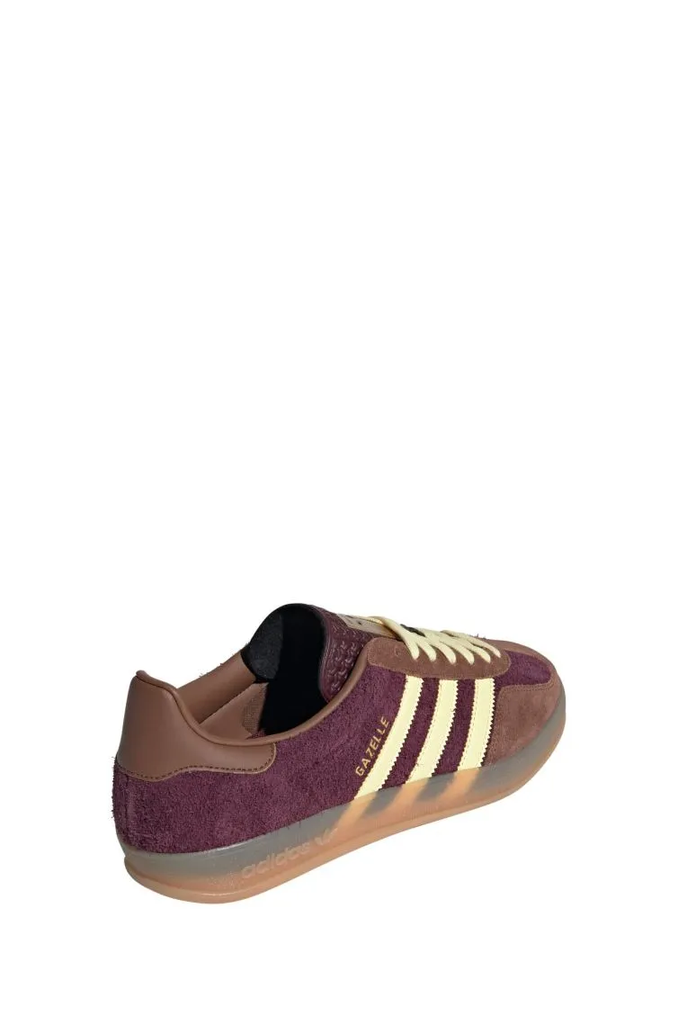 ADIDAS ORIGINALS GAZELLE INDOOR JI0324 MAROON/YEL