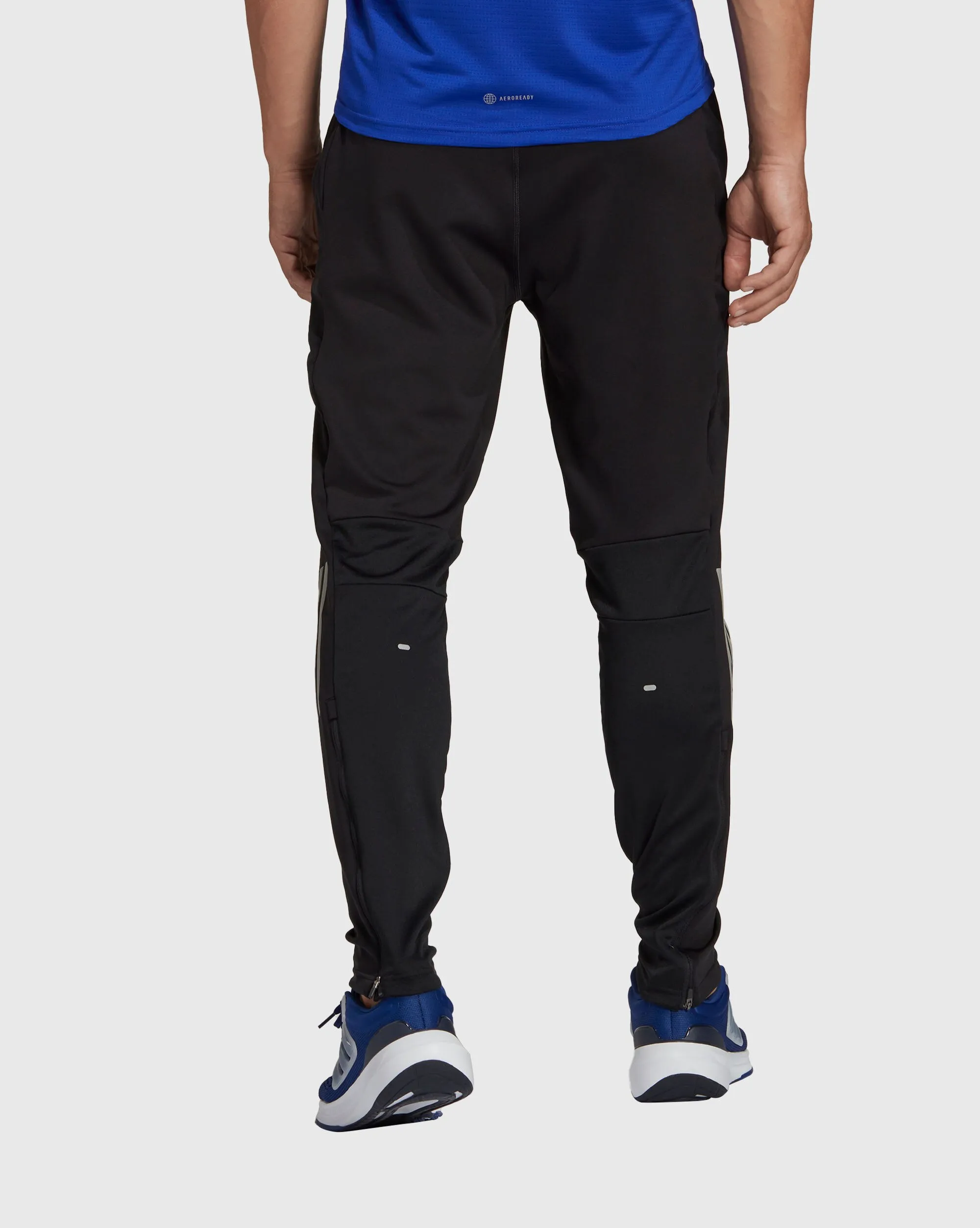 Adidas Pantaloni Own the Run Astro Knit Nero Uomo