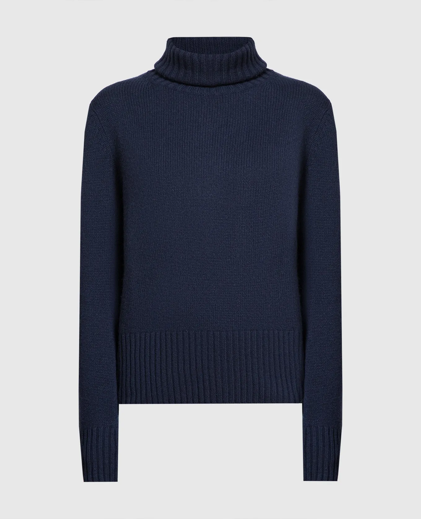 Allude Maglione blu in lana e cashmere 23517643