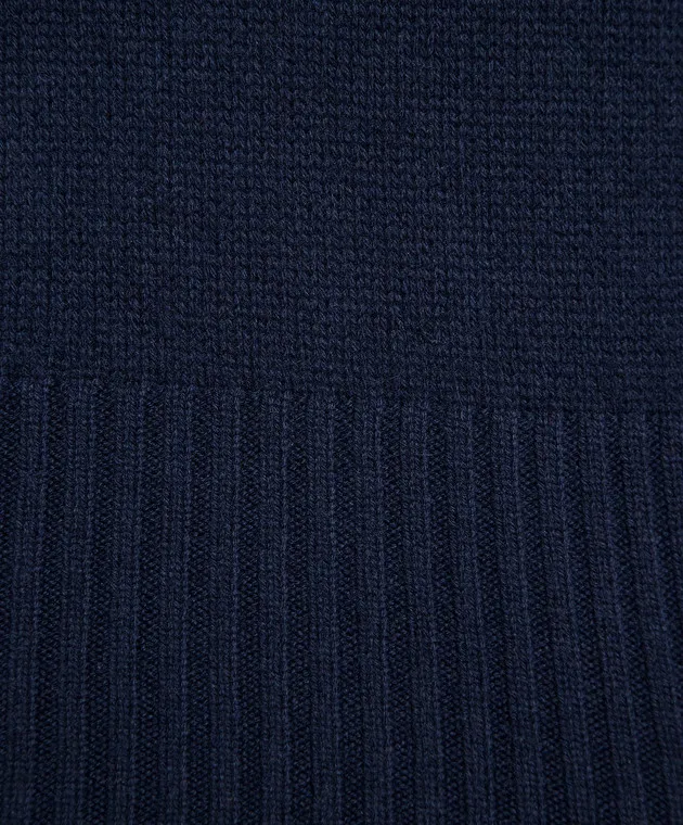 Allude Maglione blu in lana e cashmere 23517643
