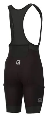 Alé Stones Cargo Bib Shorts Black