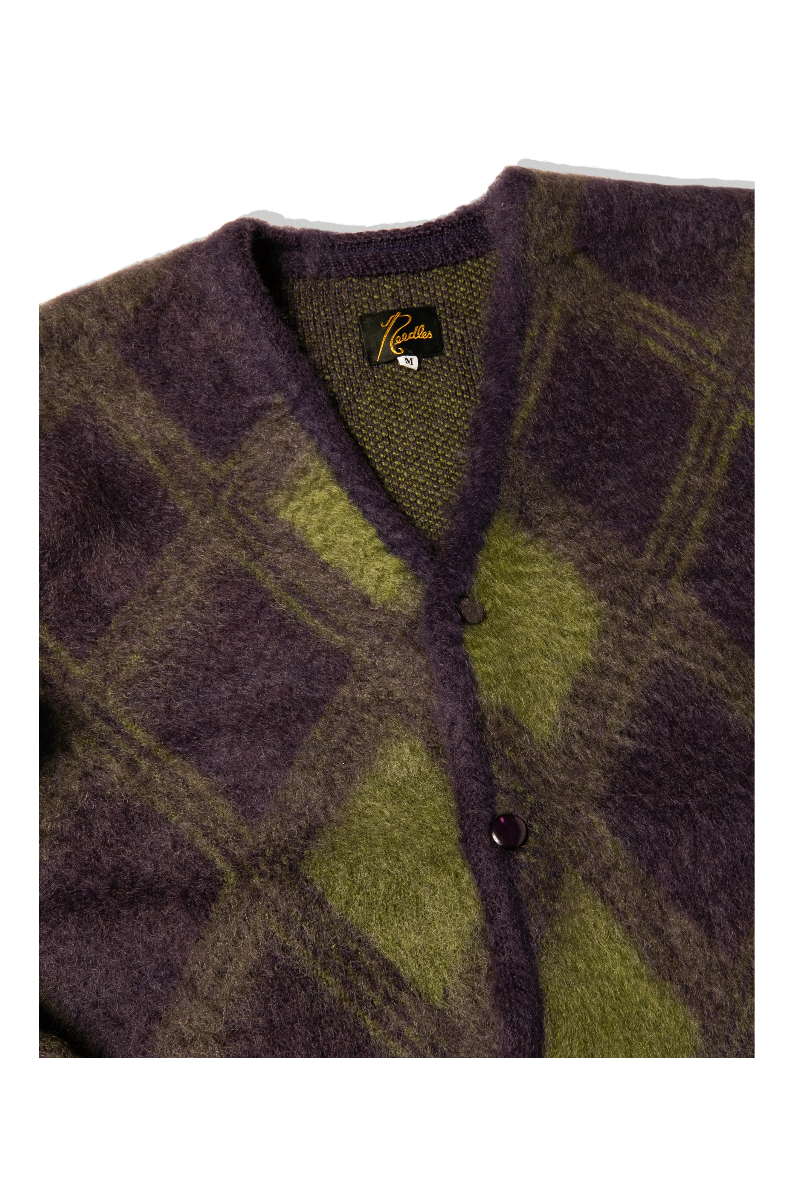 Argyle Mohair Cardigan