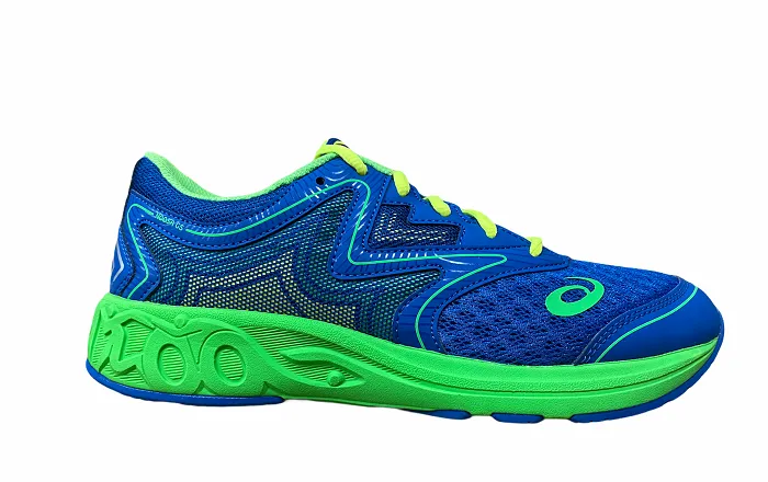 Asics scarpa da corsa da ragazzo Noosa C771N 4585 blu-verde