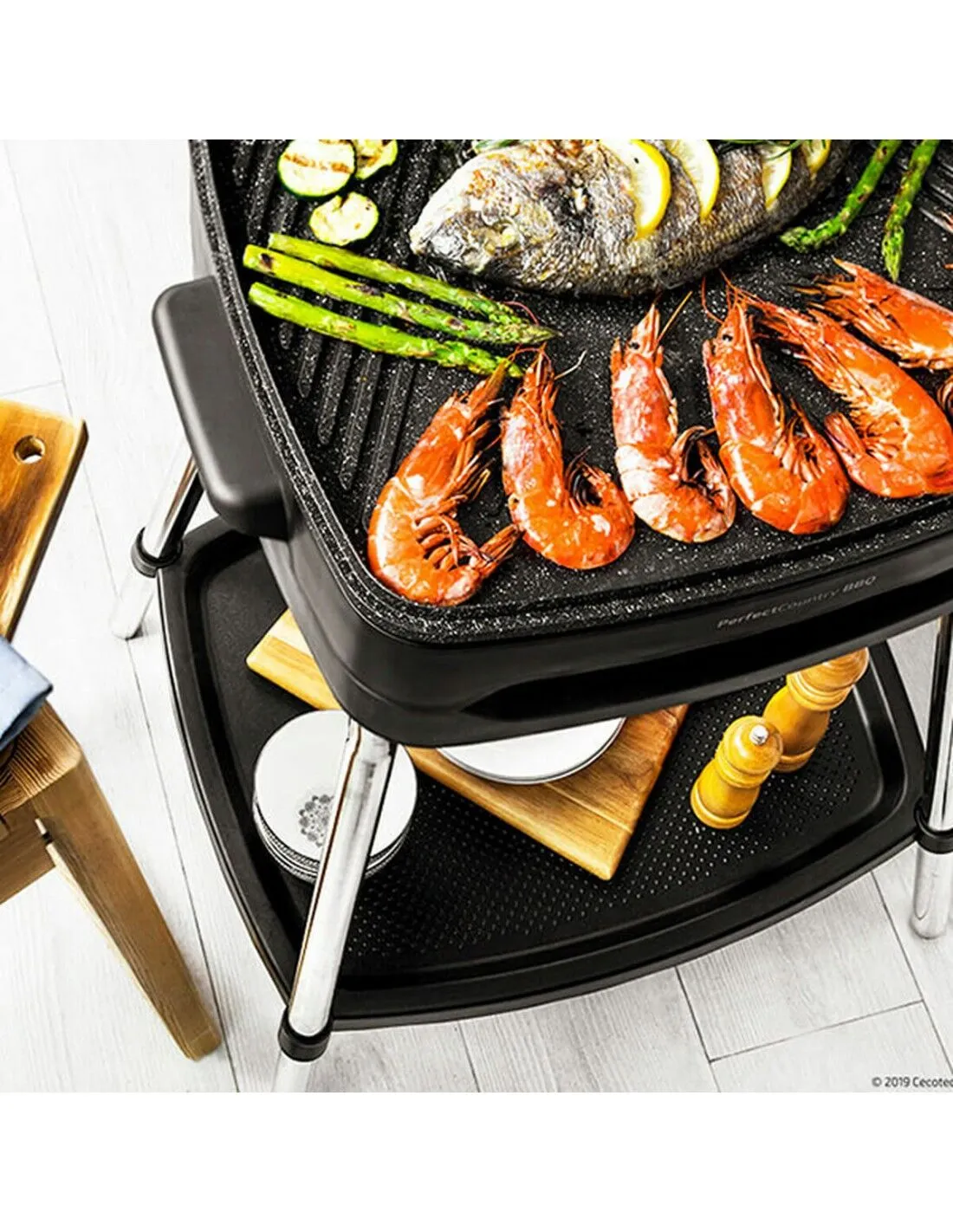 Barbecue Elettrico Cecotec PerfectCountry BBQ 2000W