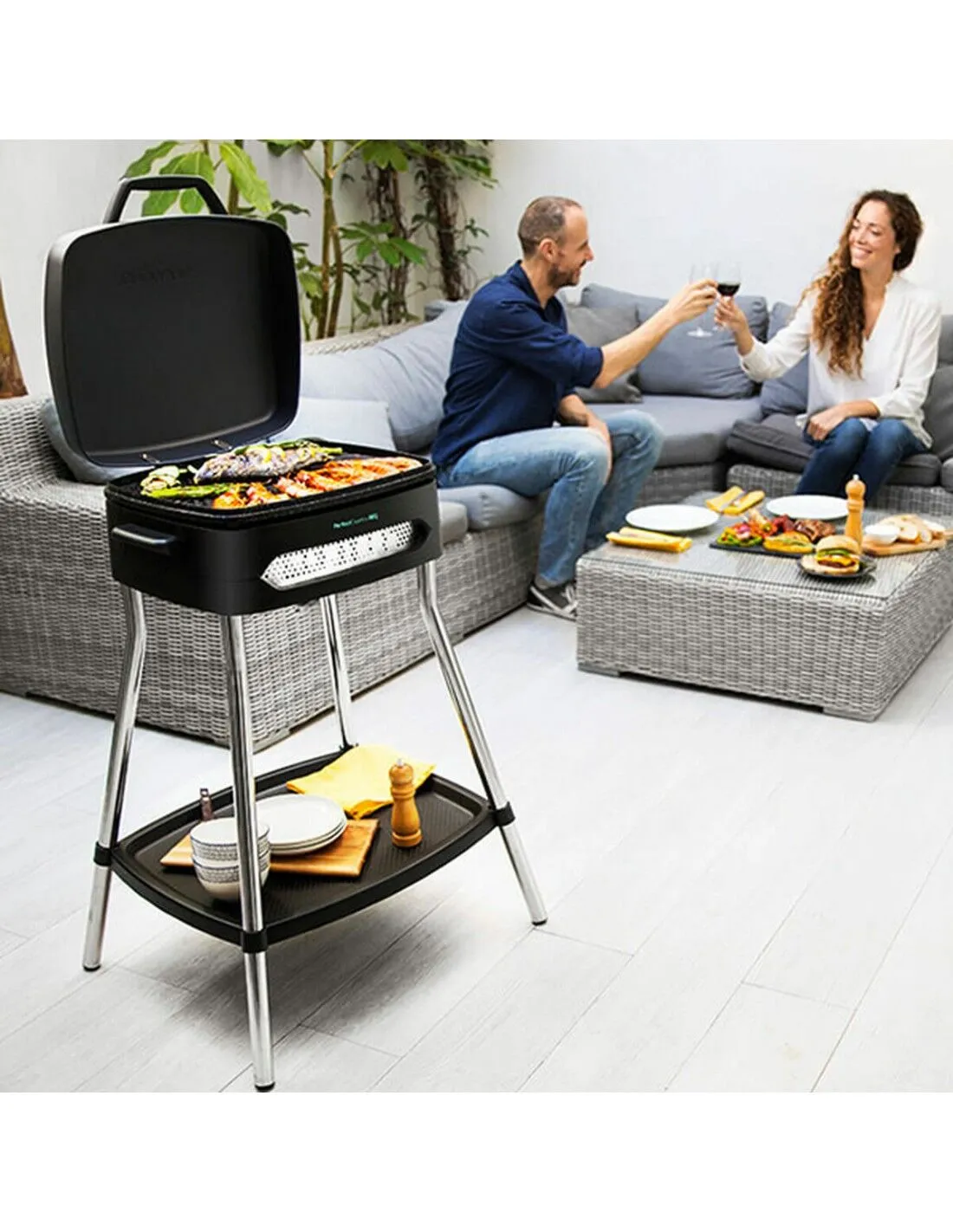Barbecue Elettrico Cecotec PerfectCountry BBQ 2000W