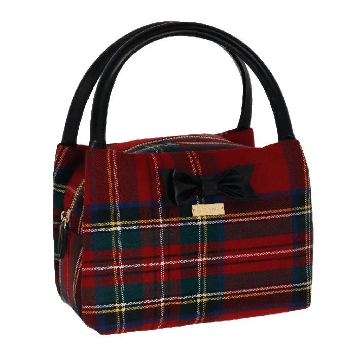 BEAUTY CASE CAMOMILLA MILANO VANITY CASE TARTAN TOUCH 03891 ROSSO