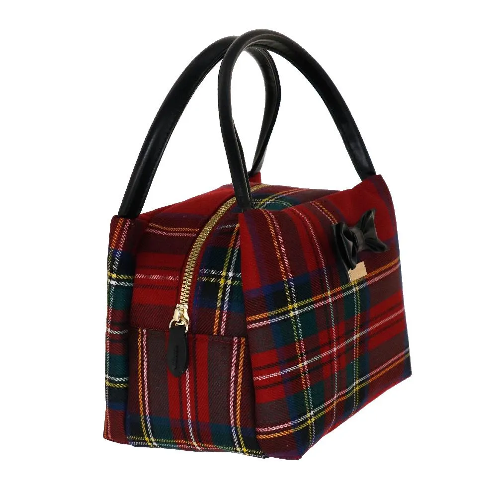 BEAUTY CASE CAMOMILLA MILANO VANITY CASE TARTAN TOUCH 03891 ROSSO