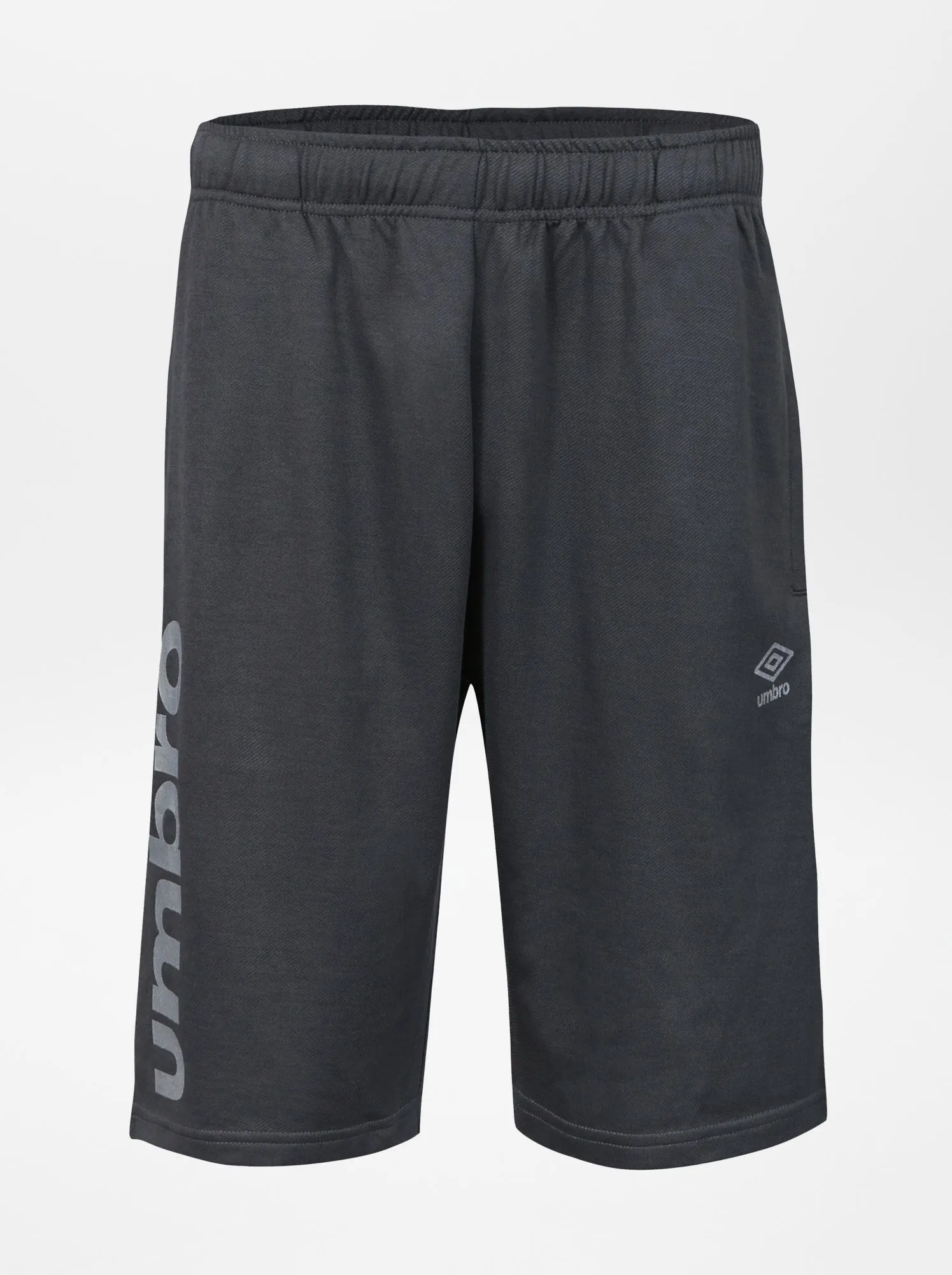 Bermuda in tessuto felpato 'Umbro' - NERO