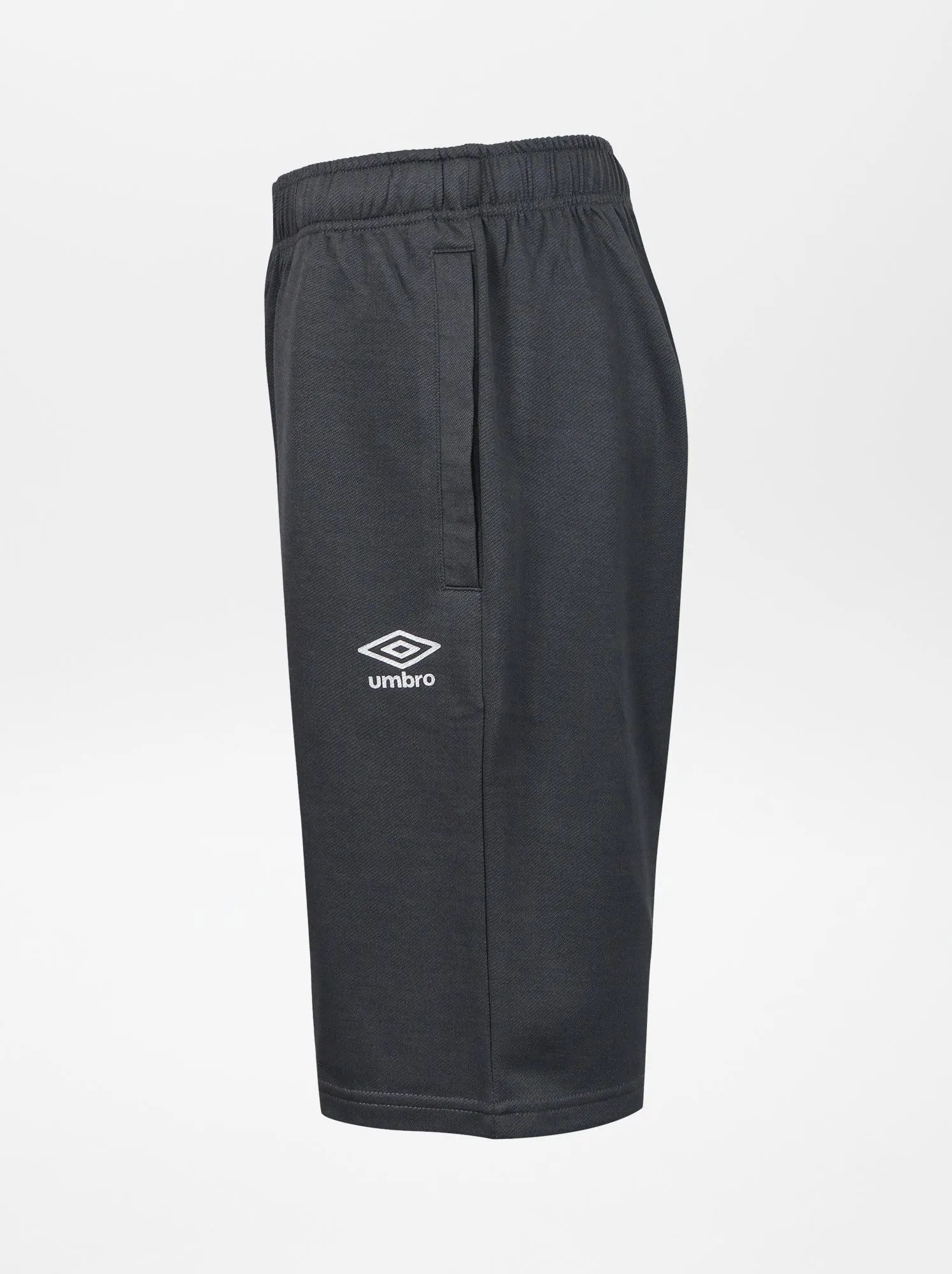 Bermuda in tessuto felpato 'Umbro' - NERO