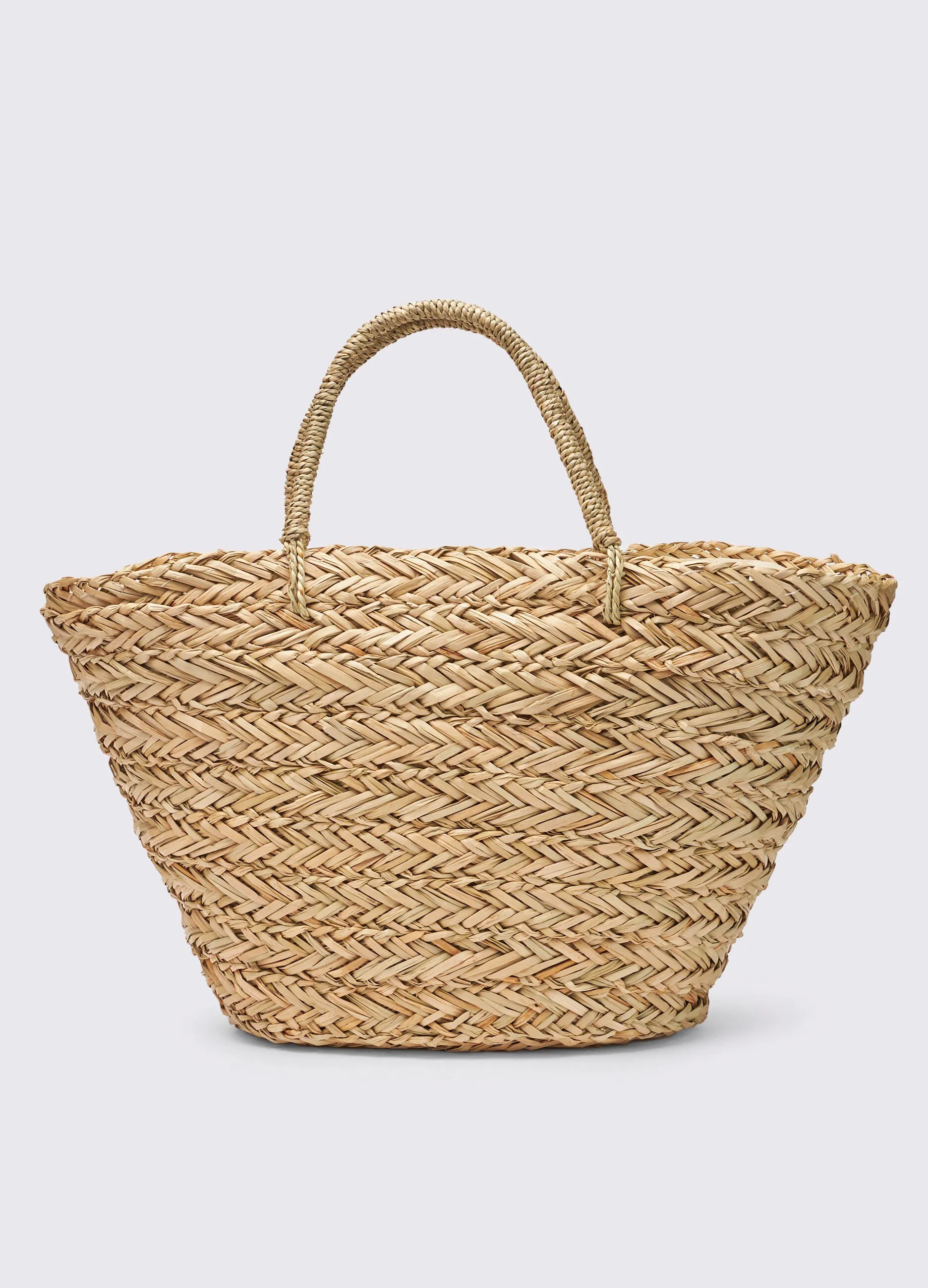 Borsa in paglia a mano donna