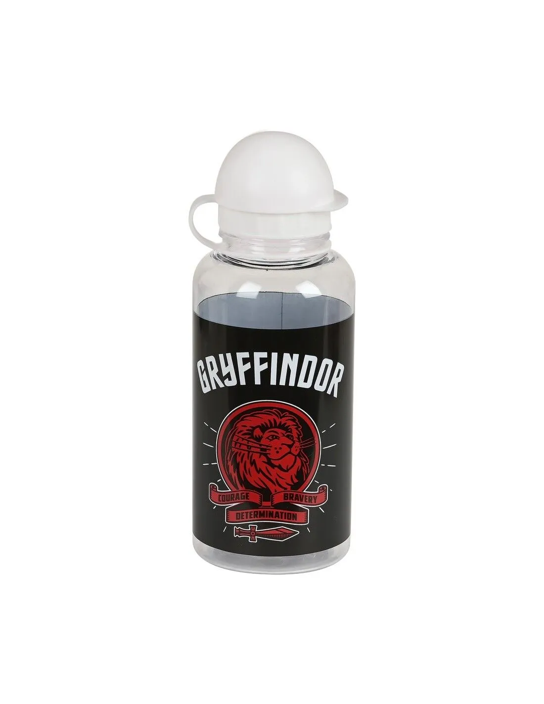 Bottiglia d'acqua Harry Potter Witchcraft Nero Rosso Granato (500 ml)