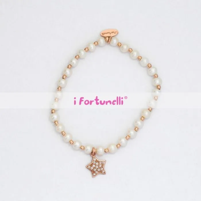 Bracciale I Fortunelli Stella Rosa - Pest02