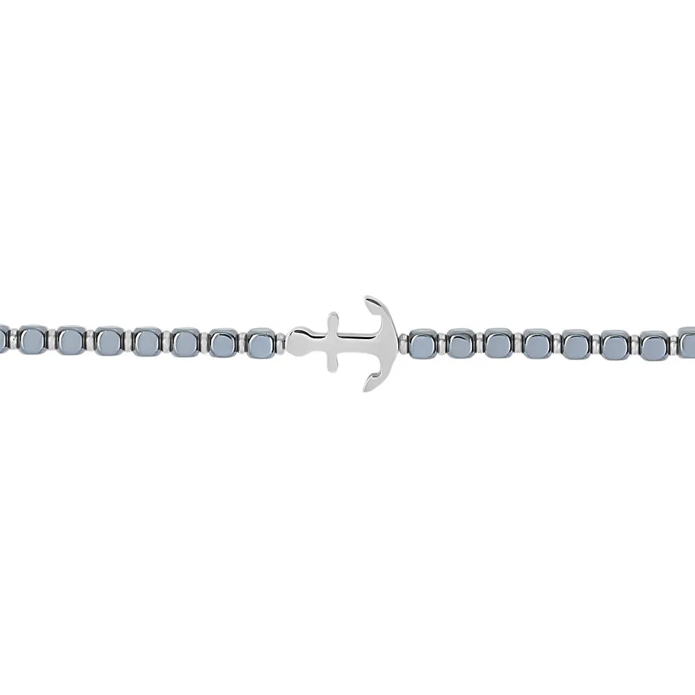 Bracciale Man Code Acciaio Ematite 19.5 + 3 cm 1664183