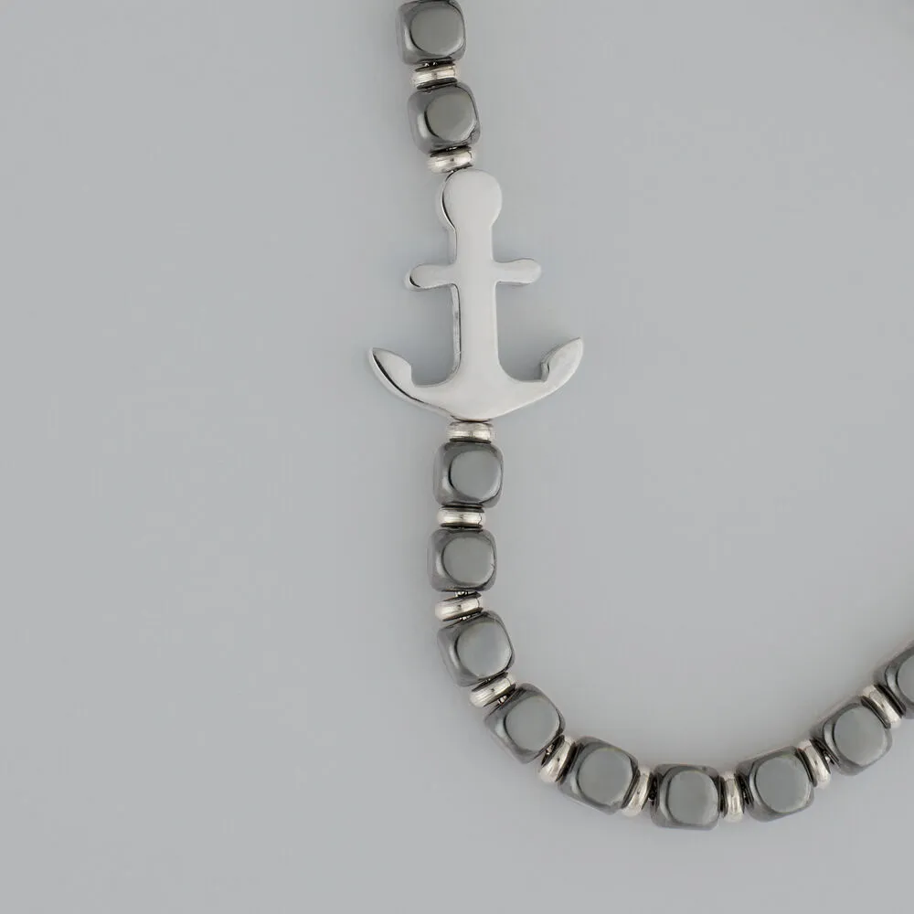 Bracciale Man Code Acciaio Ematite 19.5 + 3 cm 1664183