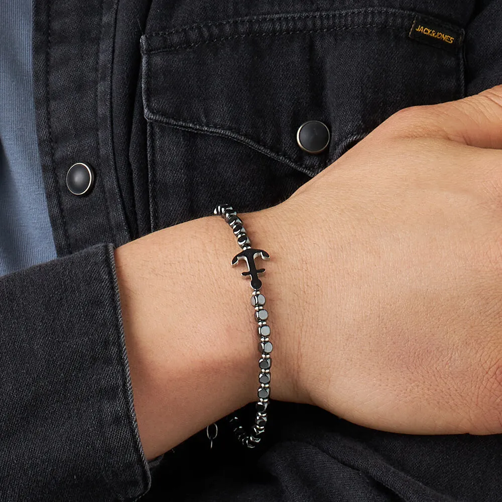 Bracciale Man Code Acciaio Ematite 19.5 + 3 cm 1664183