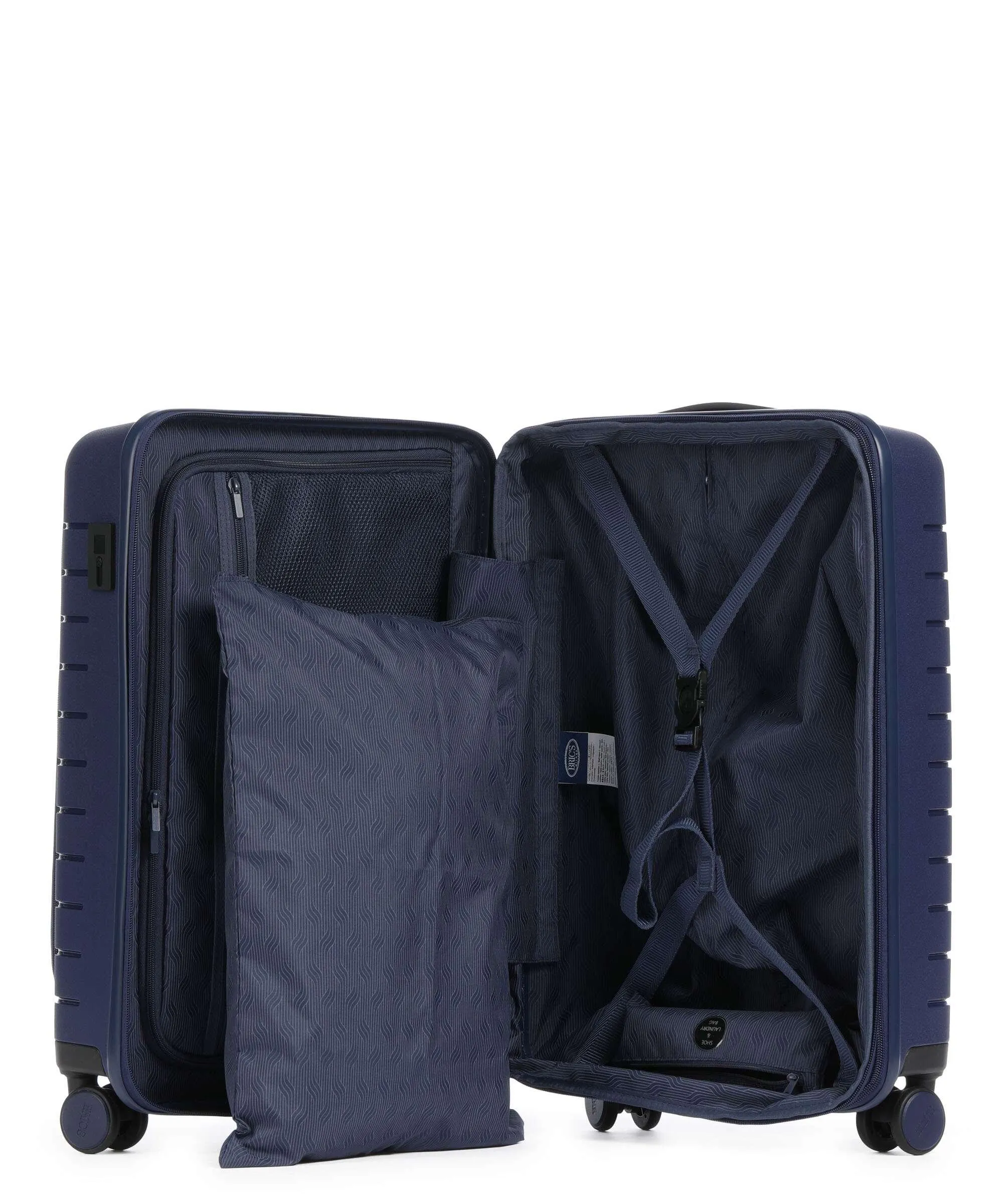  Brics Ulisse Valigia trolley (4 ruote) navy 55 cm  