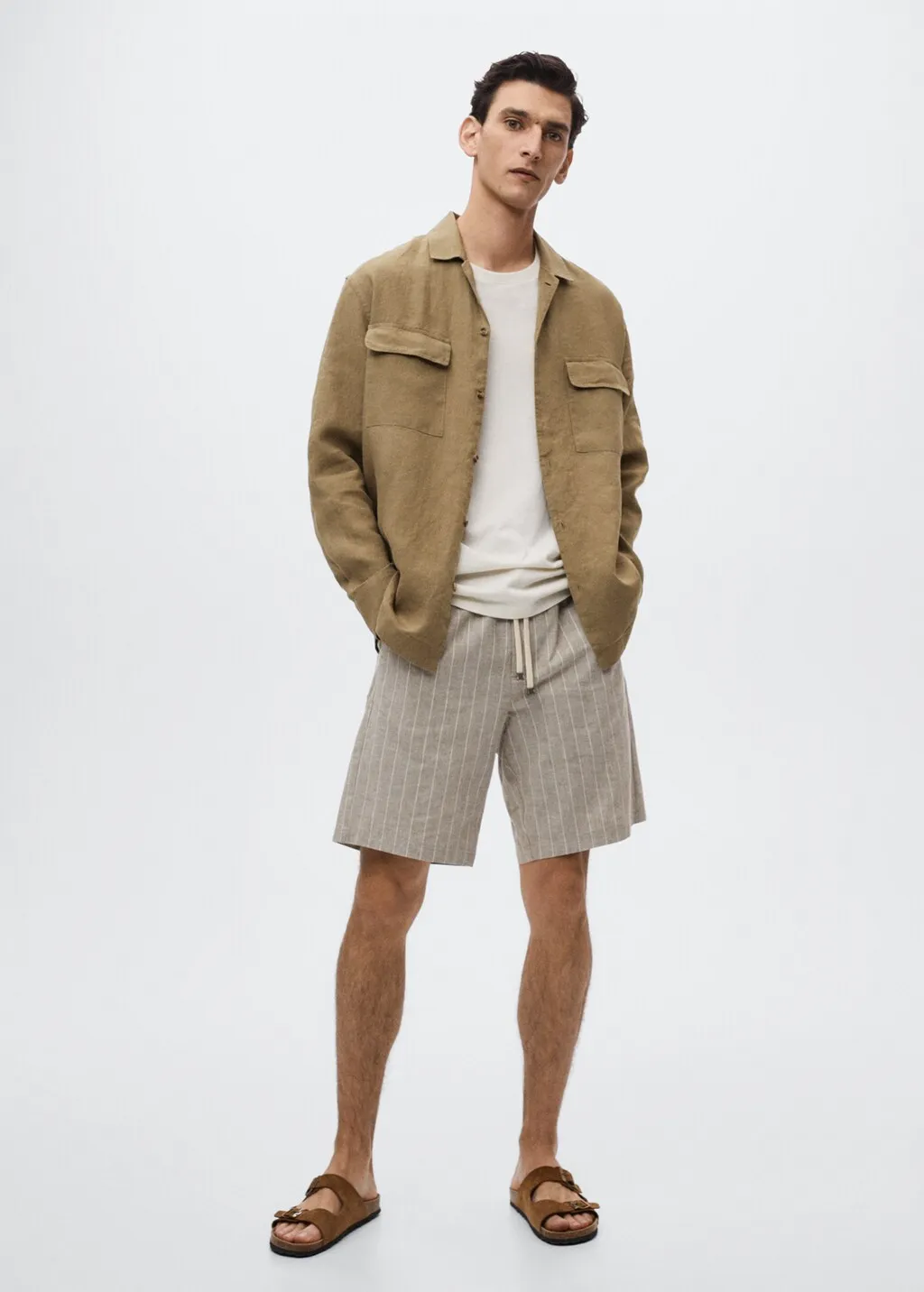Camicia relaxed-fit lino