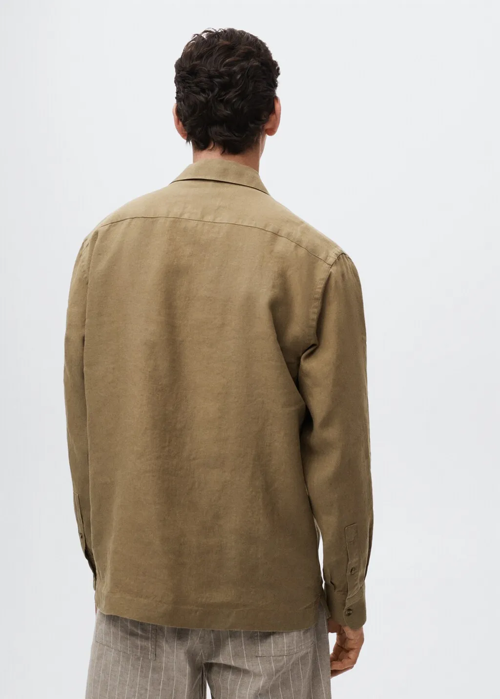 Camicia relaxed-fit lino