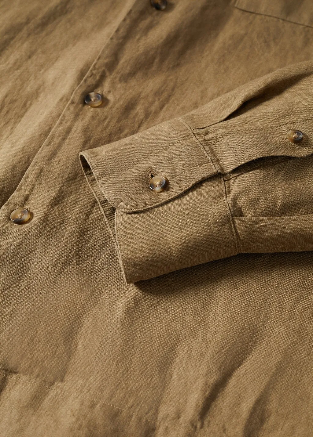 Camicia relaxed-fit lino