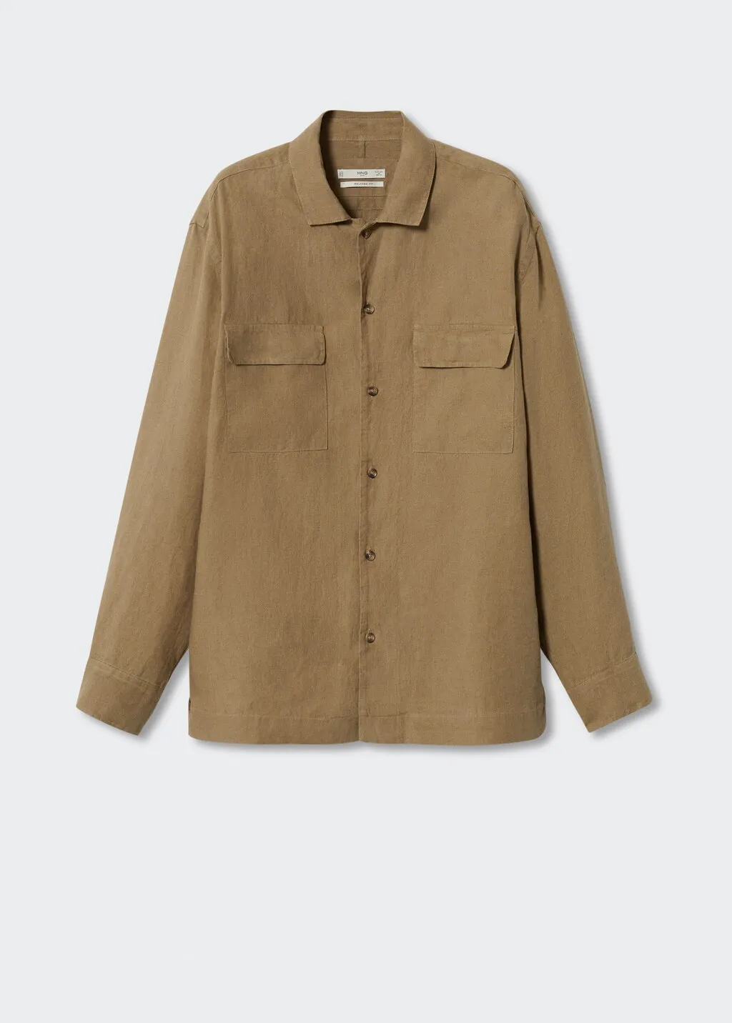 Camicia relaxed-fit lino