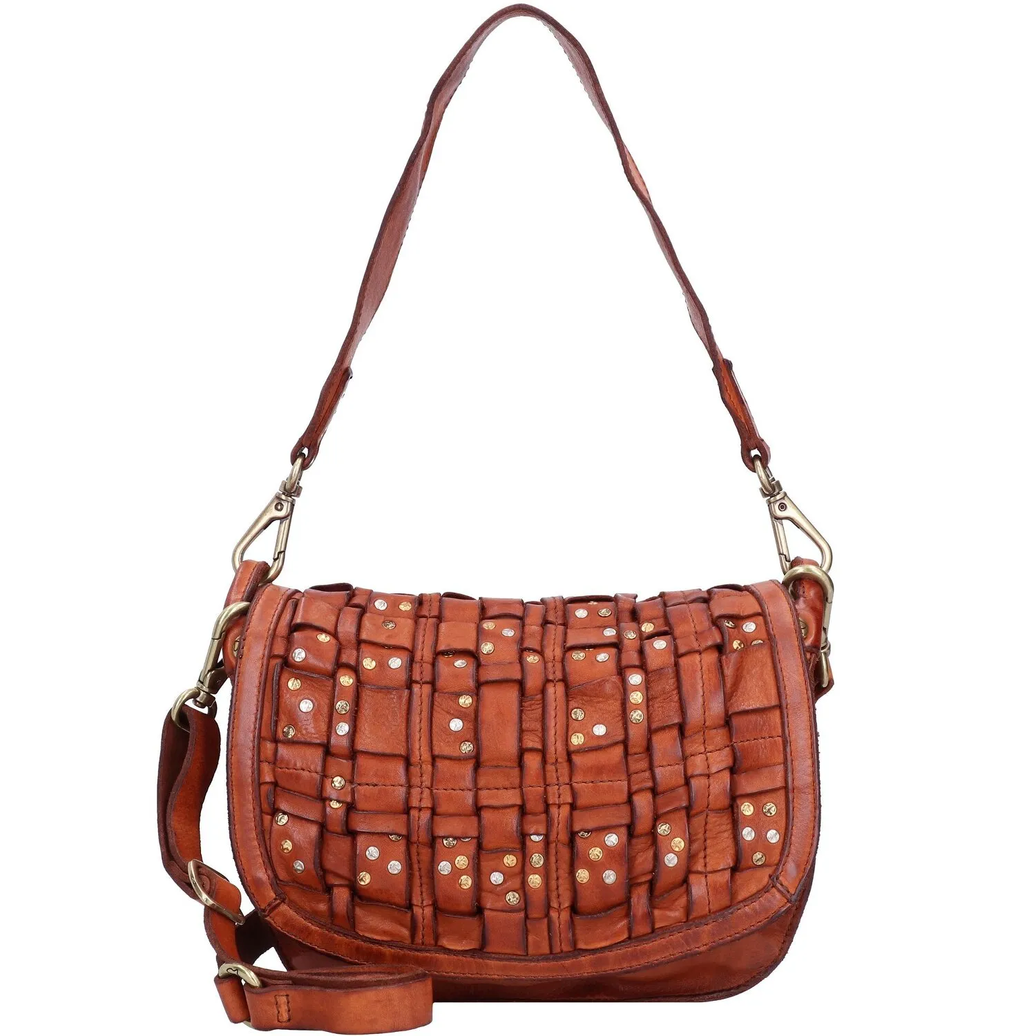 Campomaggi Borsa a tracolla in pelle 20 cm