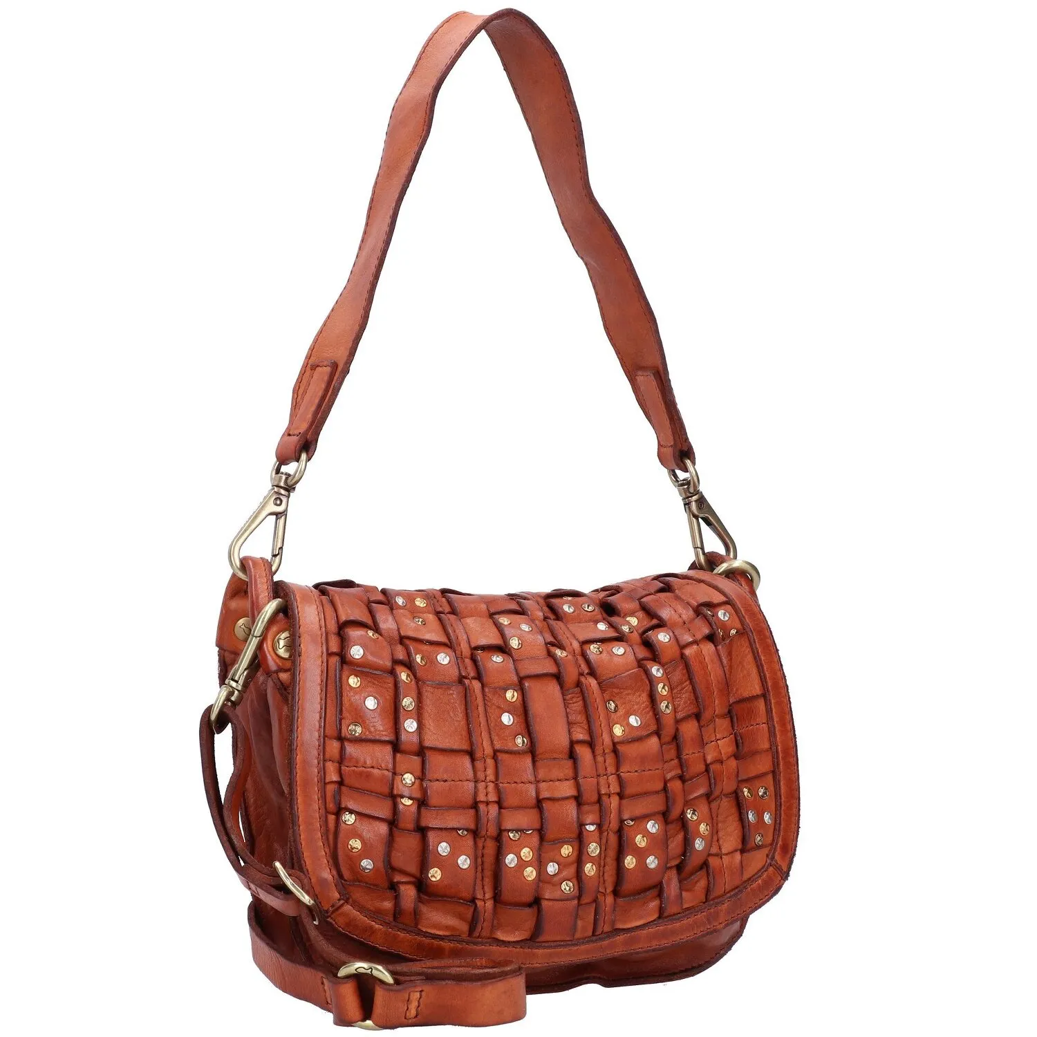 Campomaggi Borsa a tracolla in pelle 20 cm