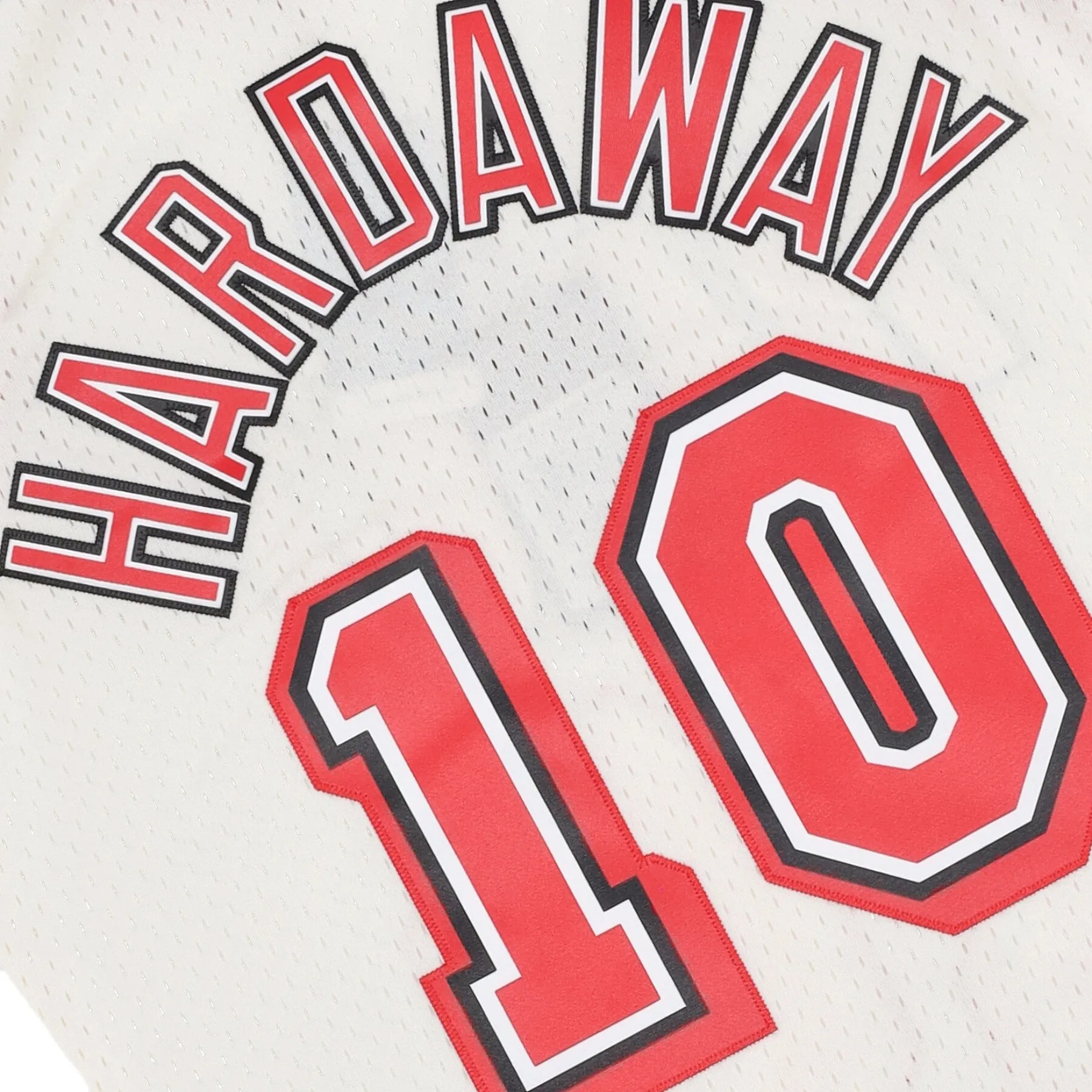 Canotta Basket Uomo Nba Off White Team Color Swingman Jersey Hardwood Classics 1996 No 10 Tim Hardaway Miahea Off White