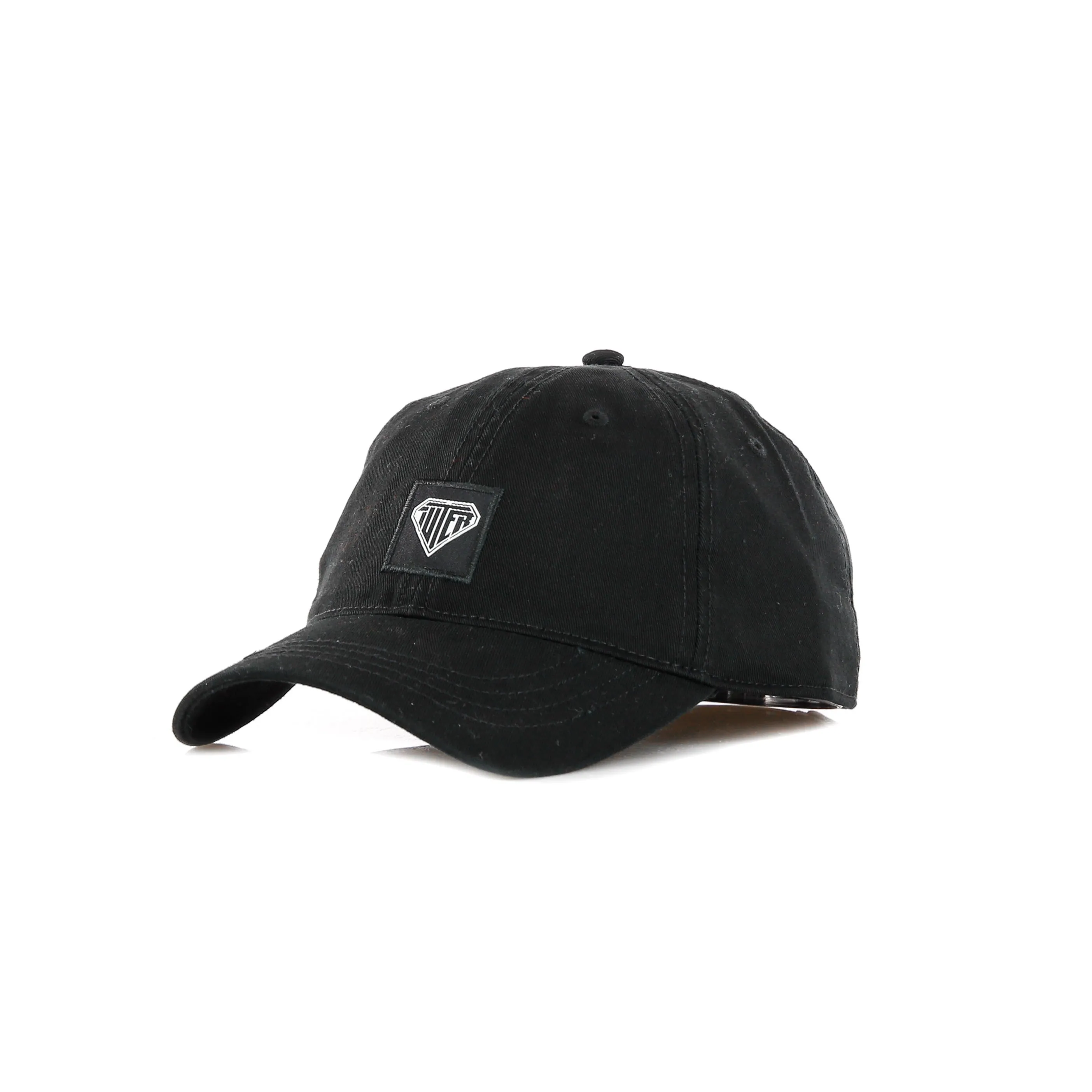 Cappellino Visiera Curva Uomo Logo Dad Hat Black