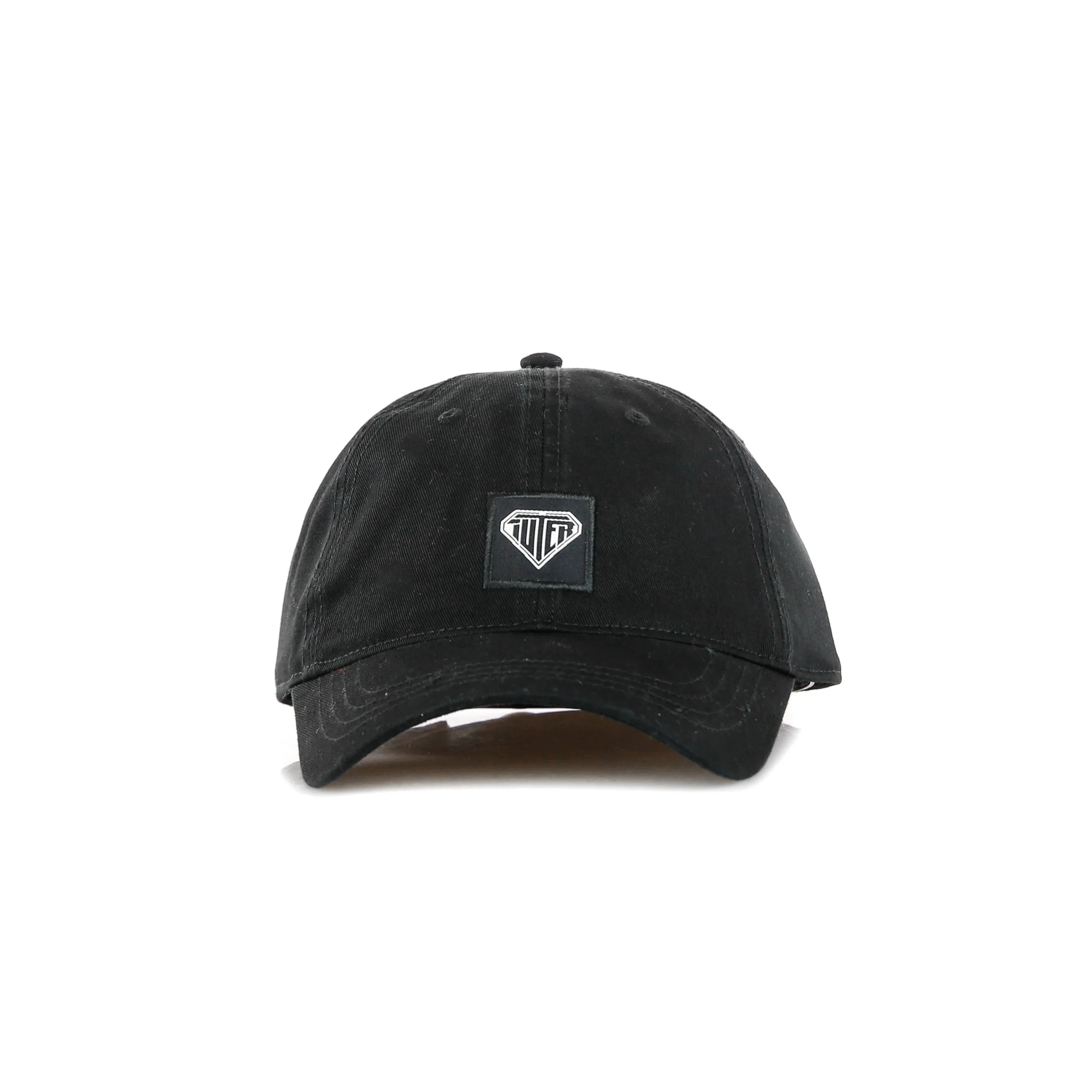 Cappellino Visiera Curva Uomo Logo Dad Hat Black