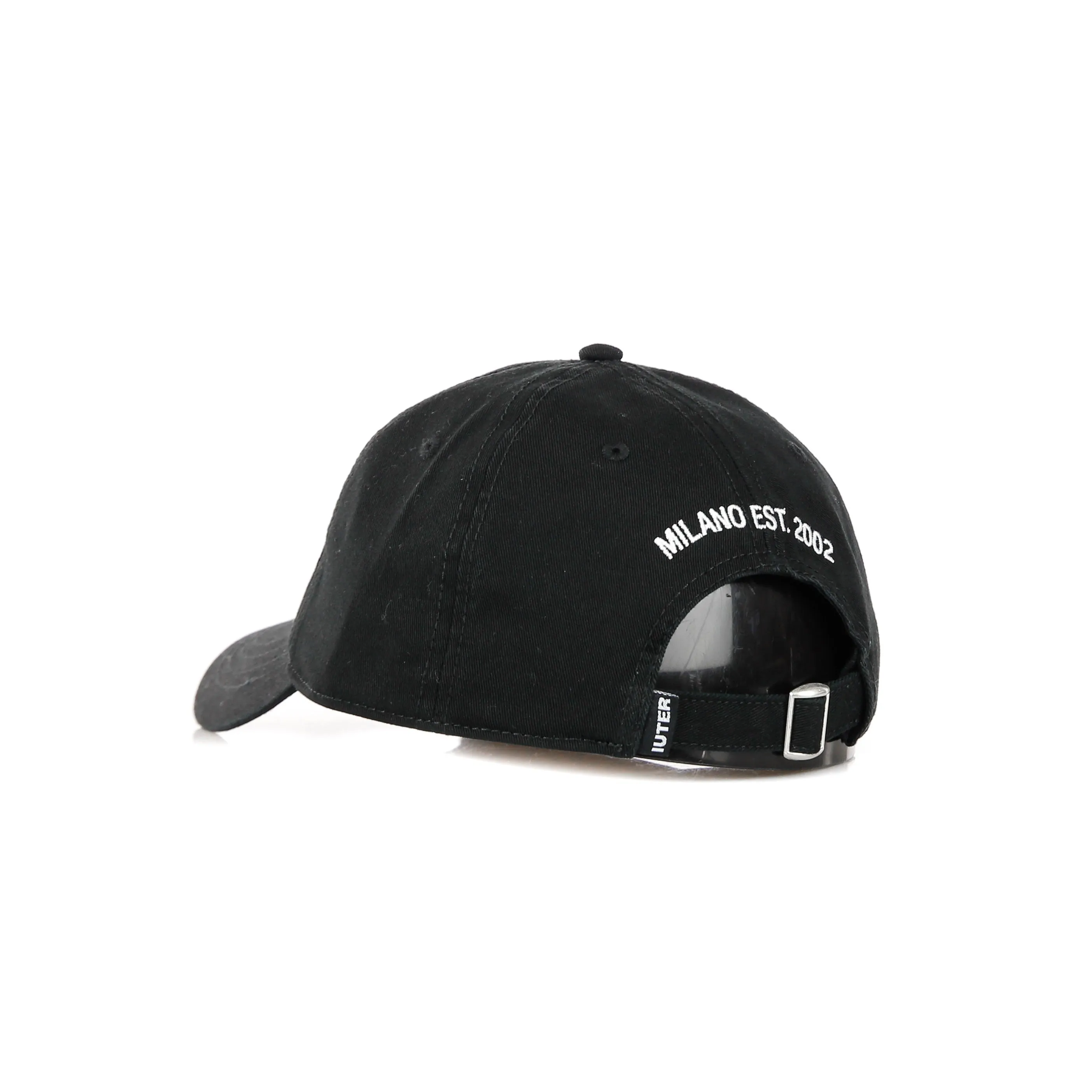 Cappellino Visiera Curva Uomo Logo Dad Hat Black