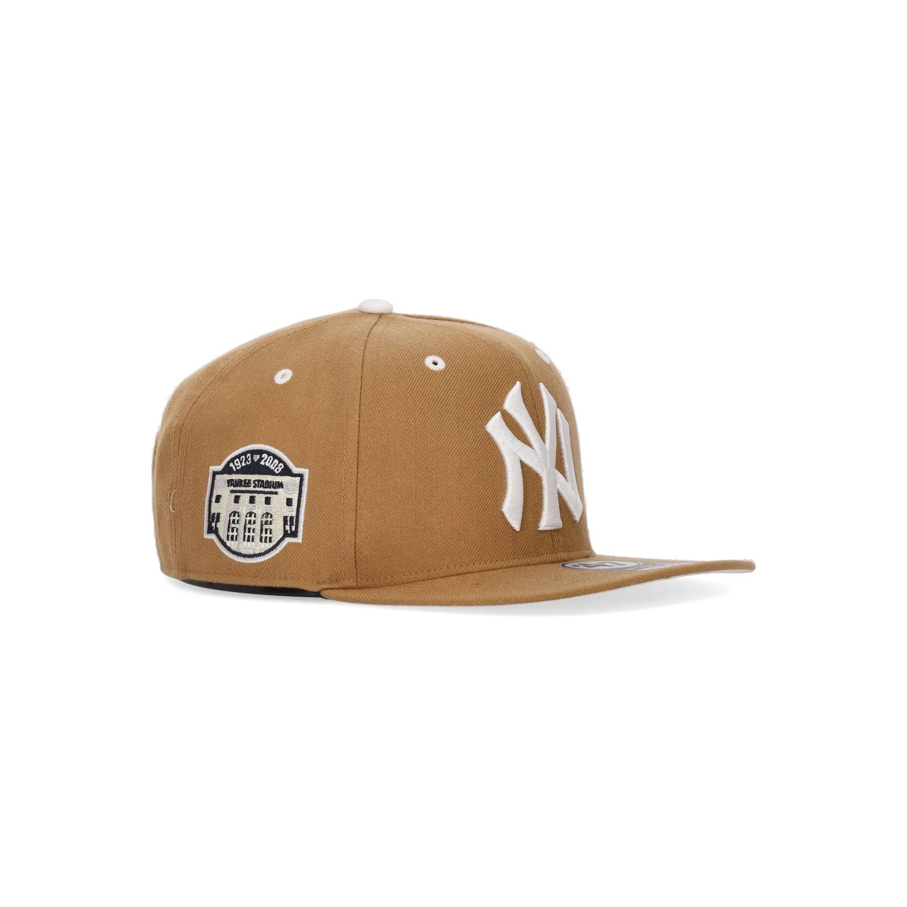 Cappellino Visiera Piatta Uomo Mlb Captain Sure Shot Neyyan Camel