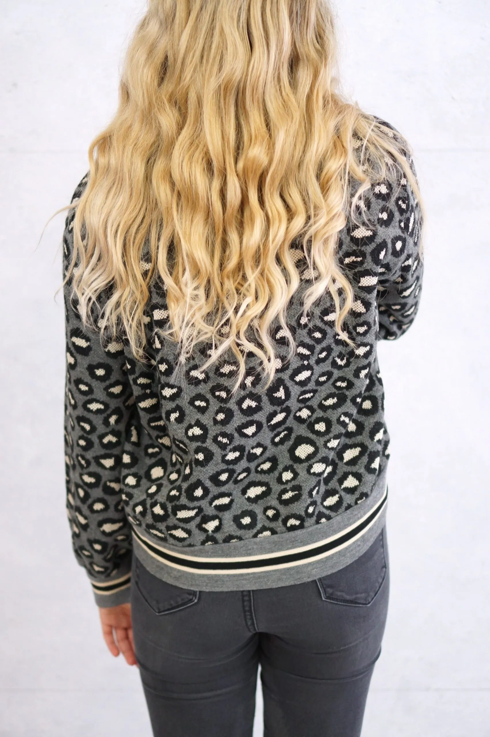 Cardigan college animalier | Cristina Gavioli