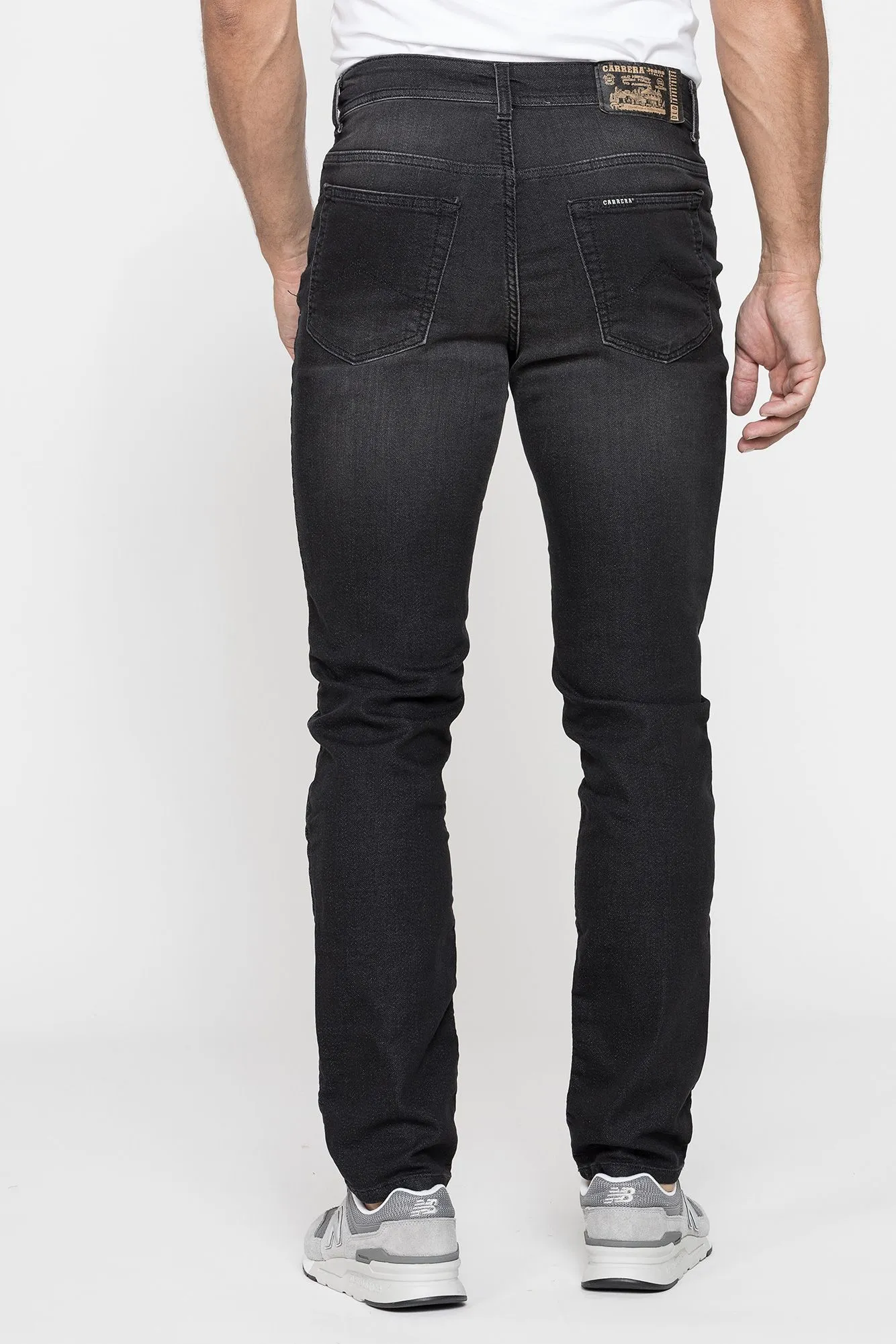 Carrera  ---------    ------------Jeans 5 tasche modello 700 relax in denim play 10 oz. - Denim nero