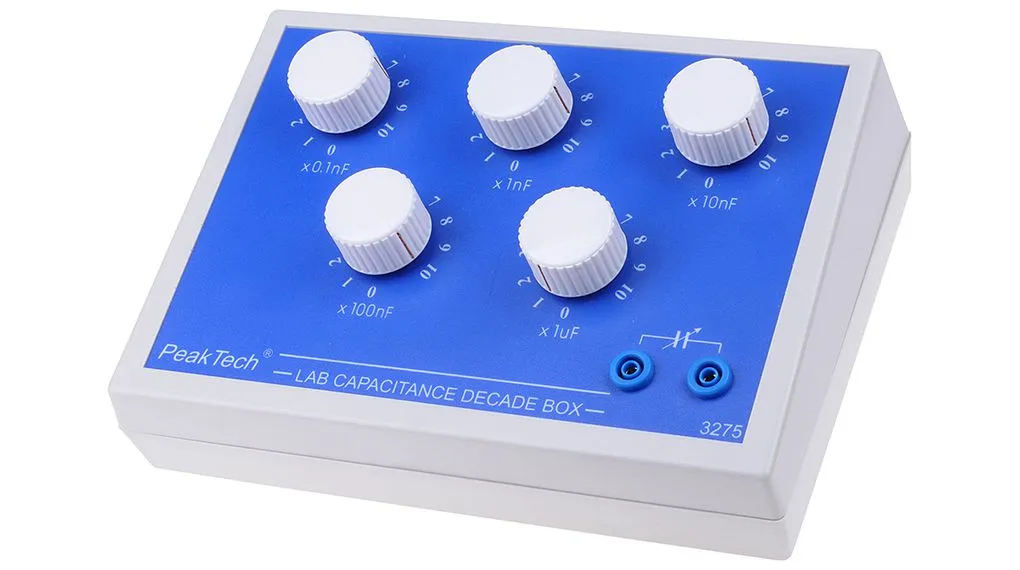 Cassetta a decade capacitiva PeakTech P3275