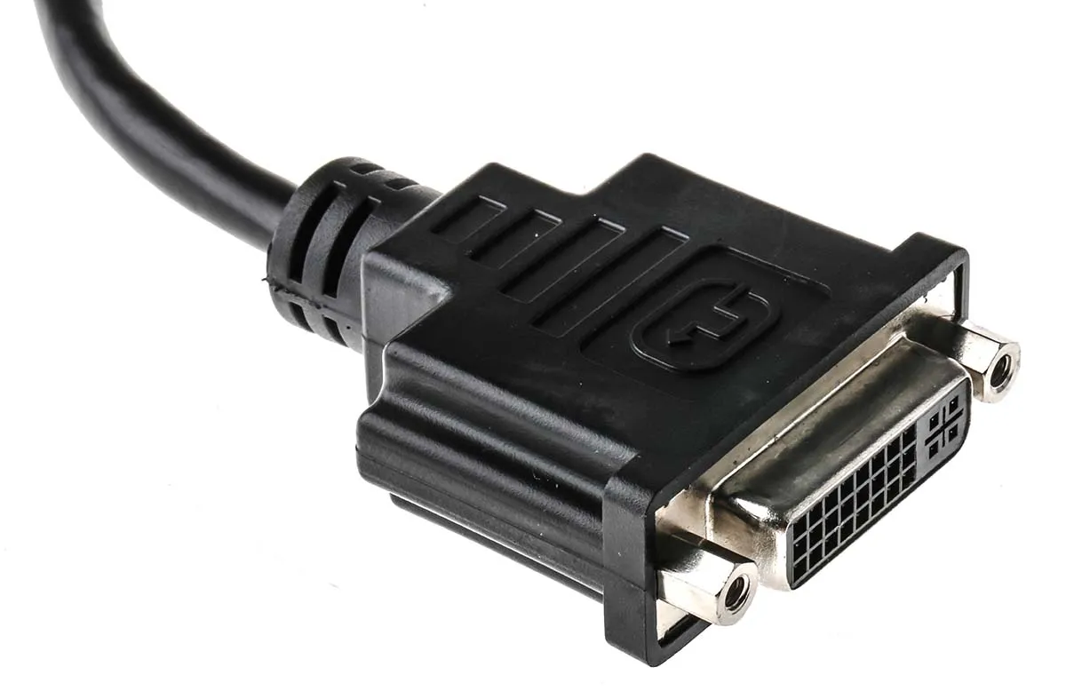 Cavo DisplayPort RS PRO da Maschio Femmina, Nero, 150mm