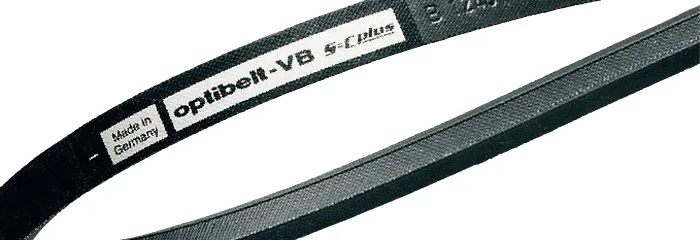Cinghia di trasmissione OPTIBELT serie VB S=C Plus, sezione D/32, 2875mm x 32mm, in Gomma