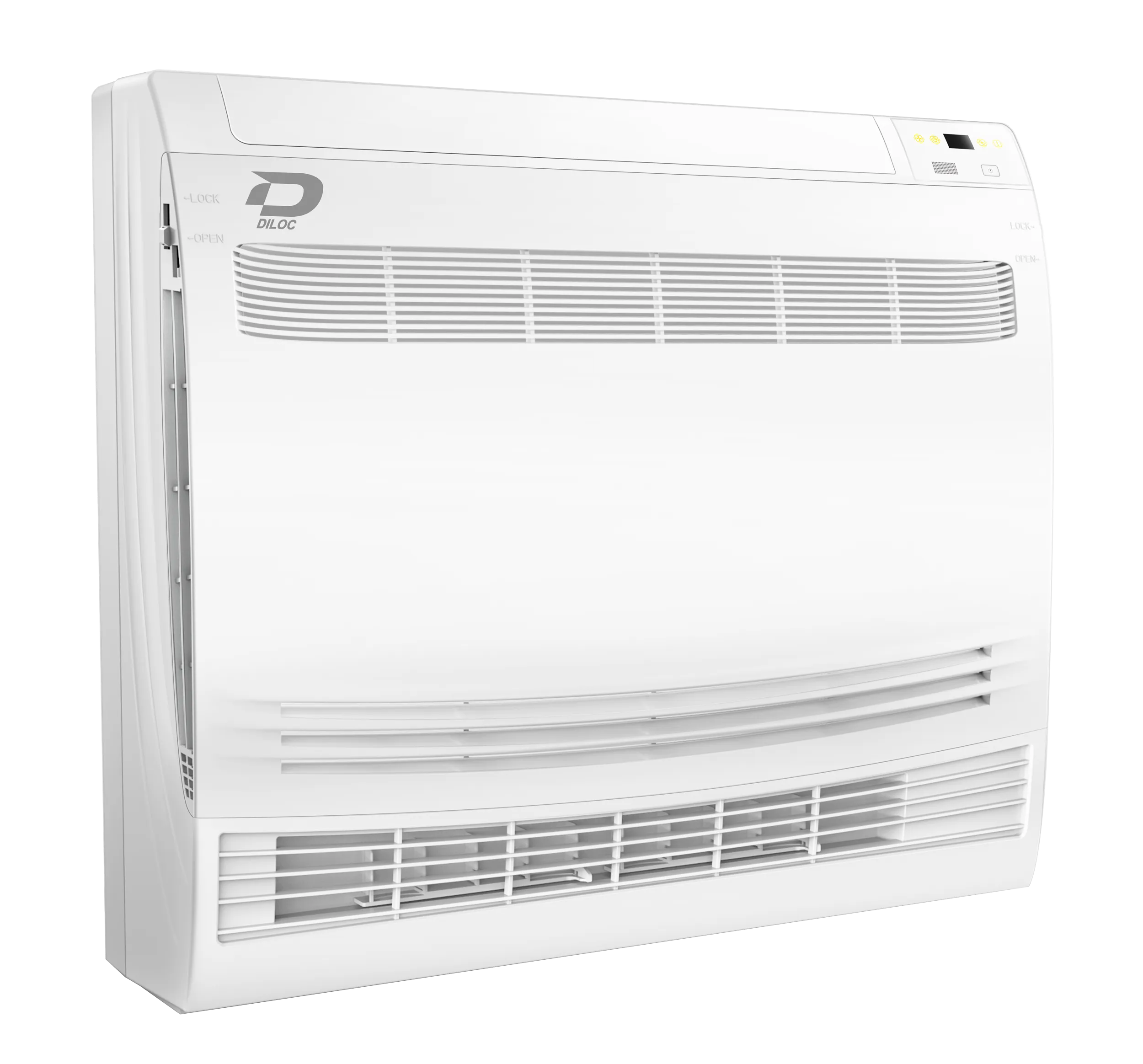 Condizionatore Split Unità Esterna 4,1 Kw con Unità Interna pavimento da 2,7 KW, 9000 BTU - NAICON D.FREEDOM240+CONS 9 
