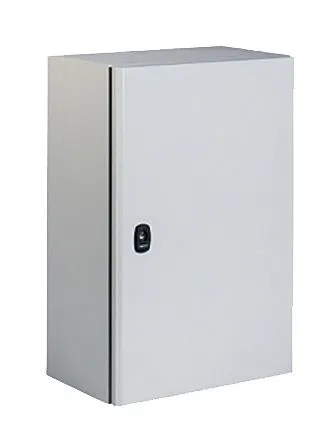 Contenitore a parete con portello Piatta Schneider Electric in Acciaio 700 x 500 x 250mm, col. Grigio, IP66
