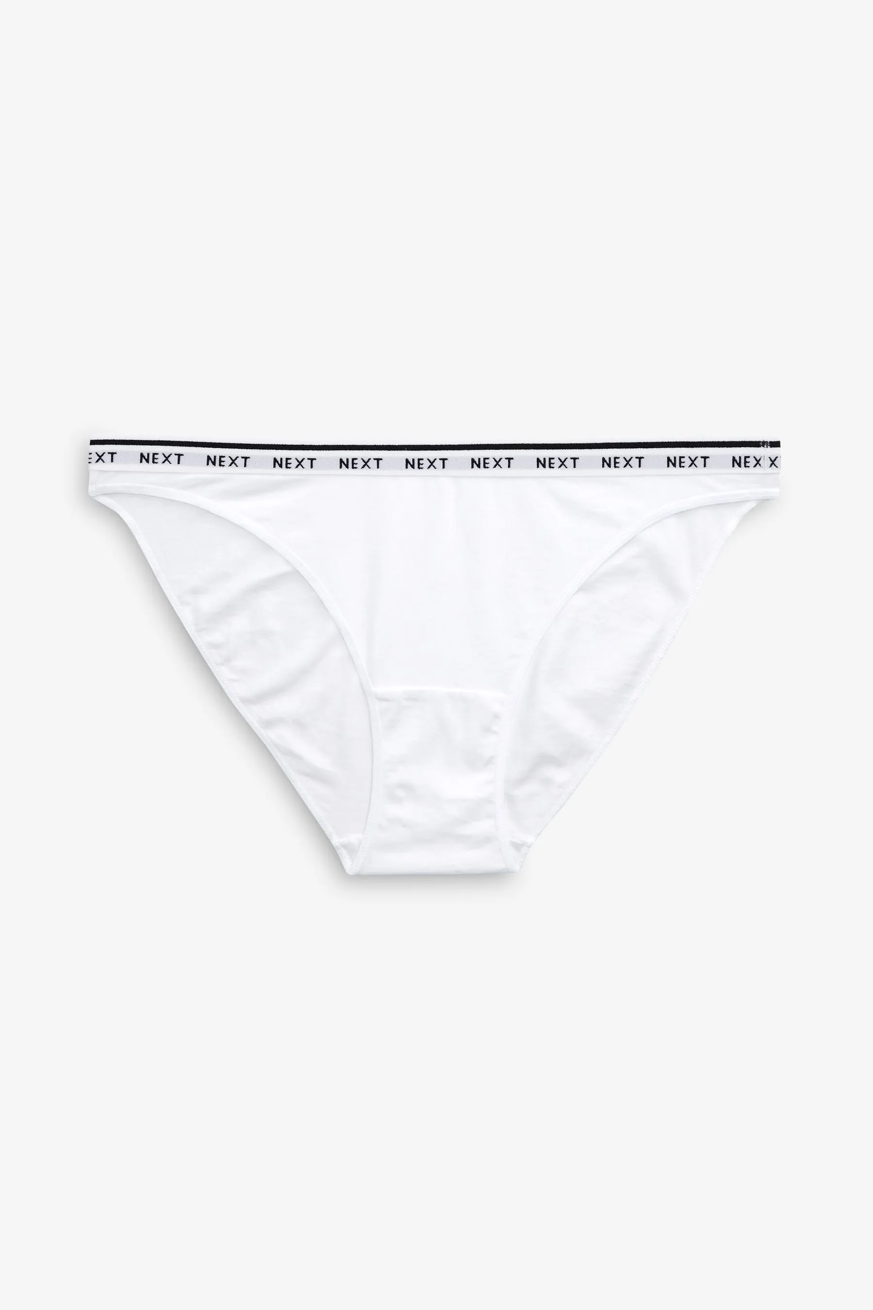 Cotton Rich Logo Knickers 4 Pack    
