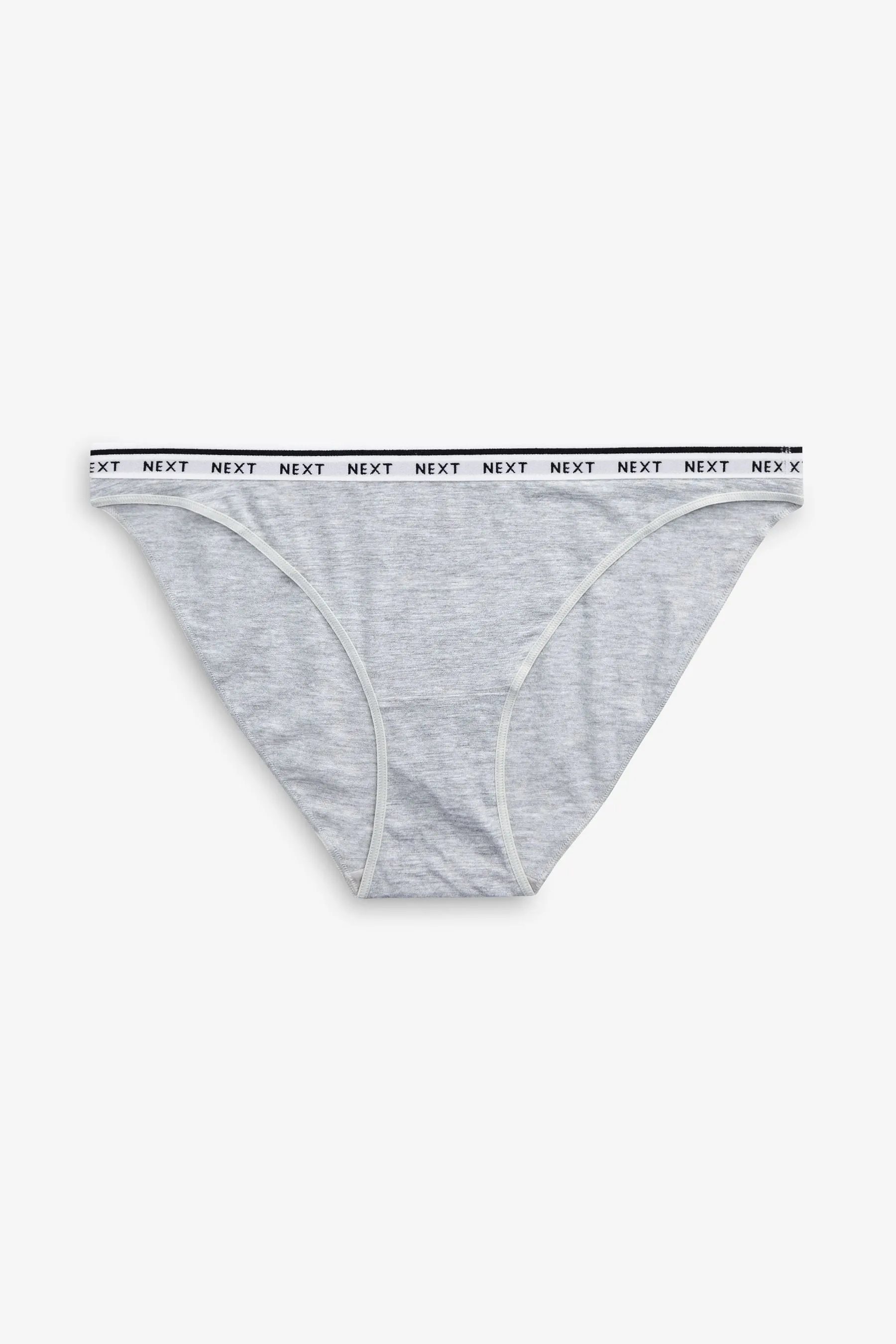 Cotton Rich Logo Knickers 4 Pack    