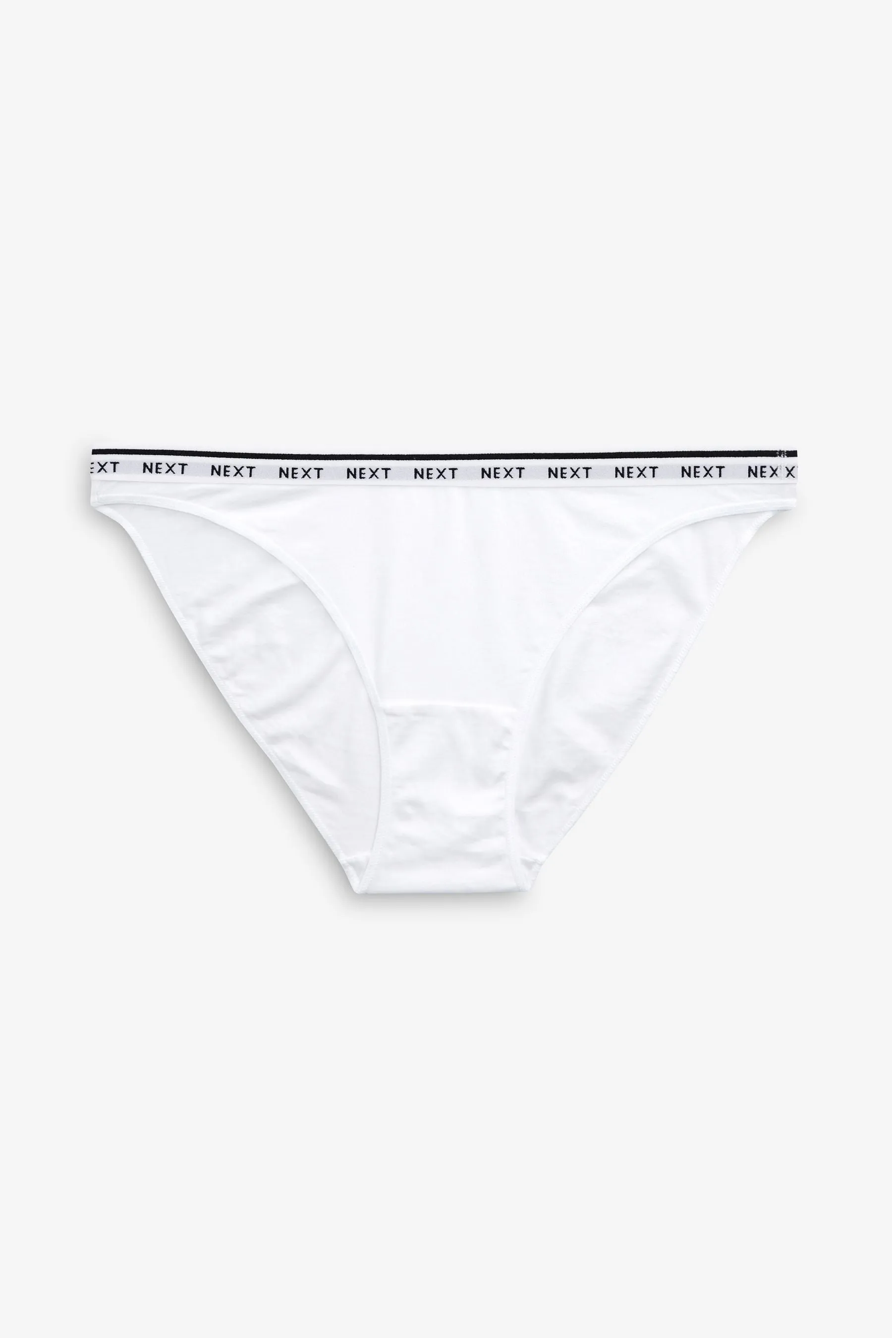 Cotton Rich Logo Knickers 4 Pack    