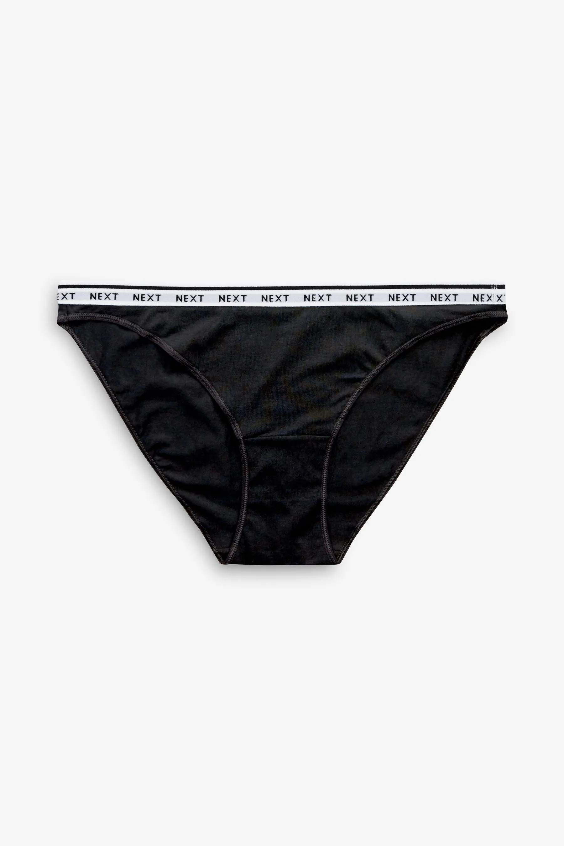 Cotton Rich Logo Knickers 4 Pack    
