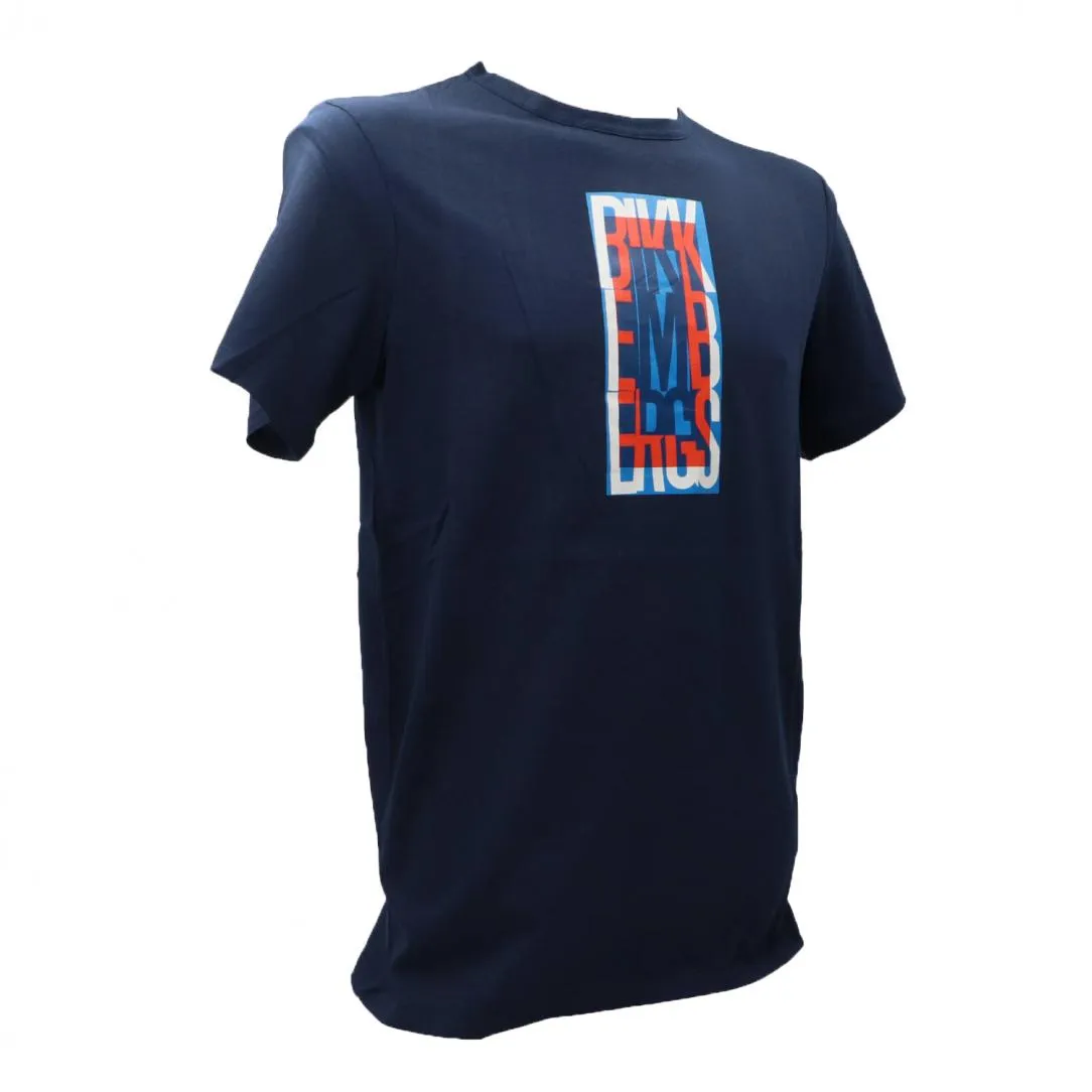 CREW NECK T-SHIRT Blu MT