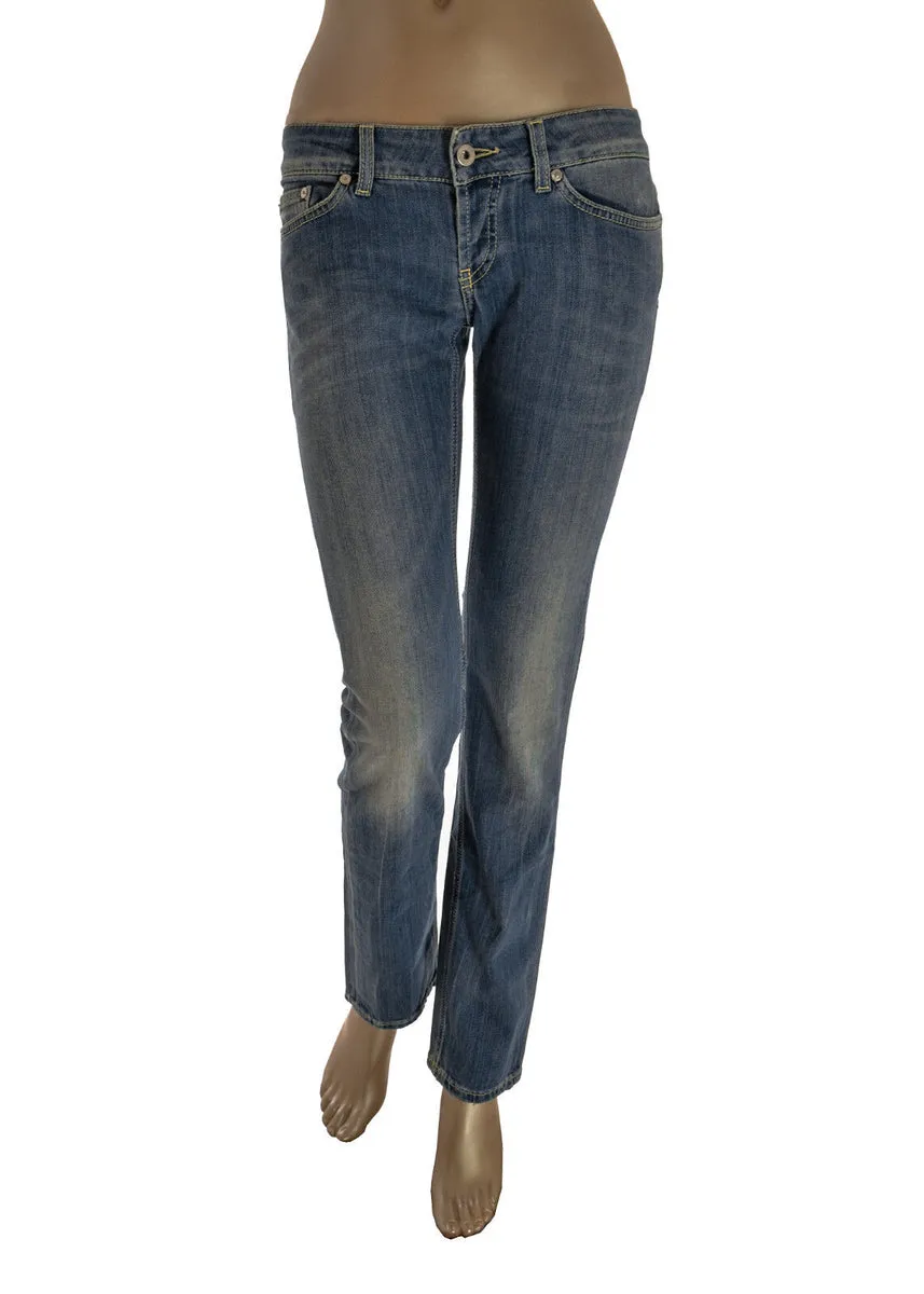 DONDUP jeans donna - effetto delave