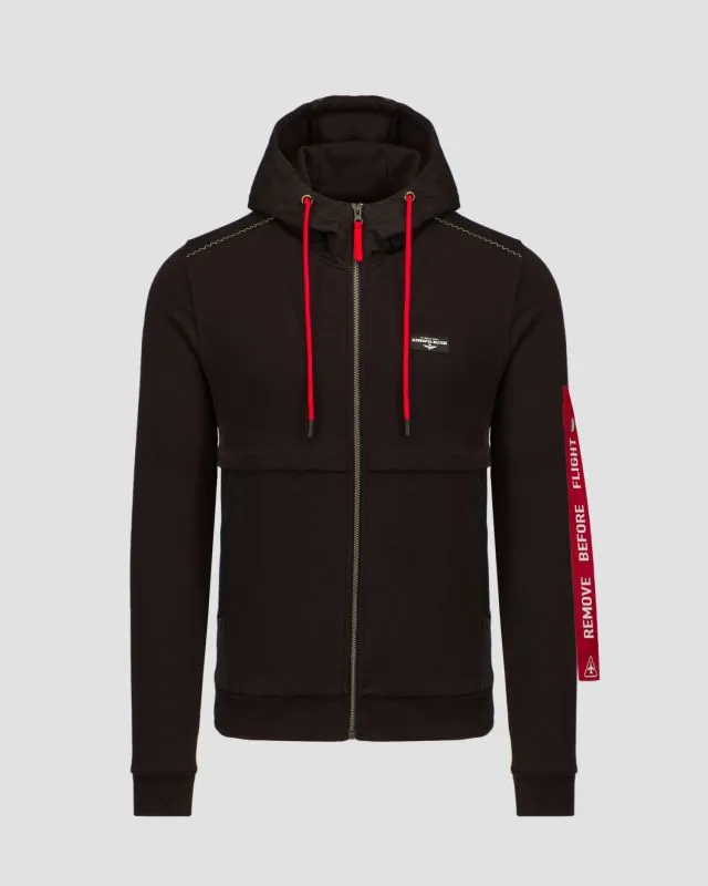 Felpa con cappuccio da uomo Aeronautica Militare